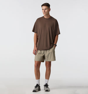 Active Box Tee - Nutmeg