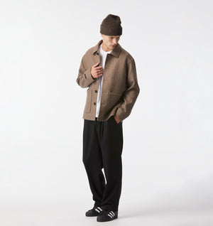 Winston Pant - Black Wool