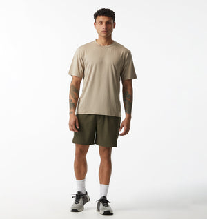 Active Classic Tee - Taupe