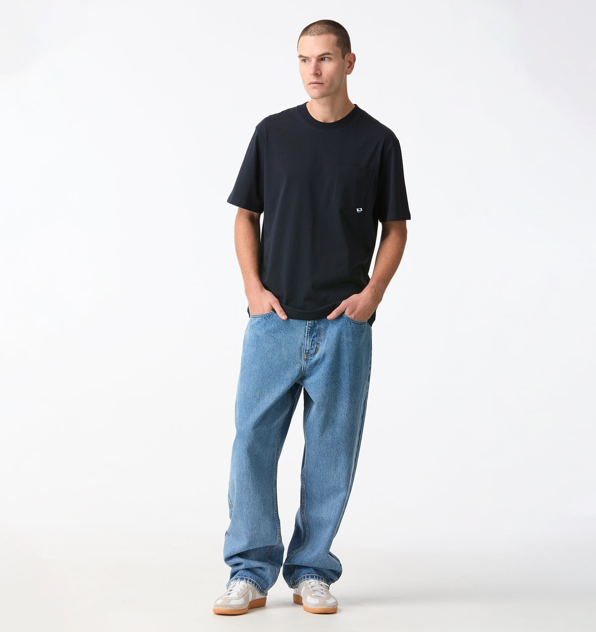 Uniform Pocket Tee - Midnight Navy