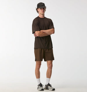 Active Box Tee - Coffee Bean