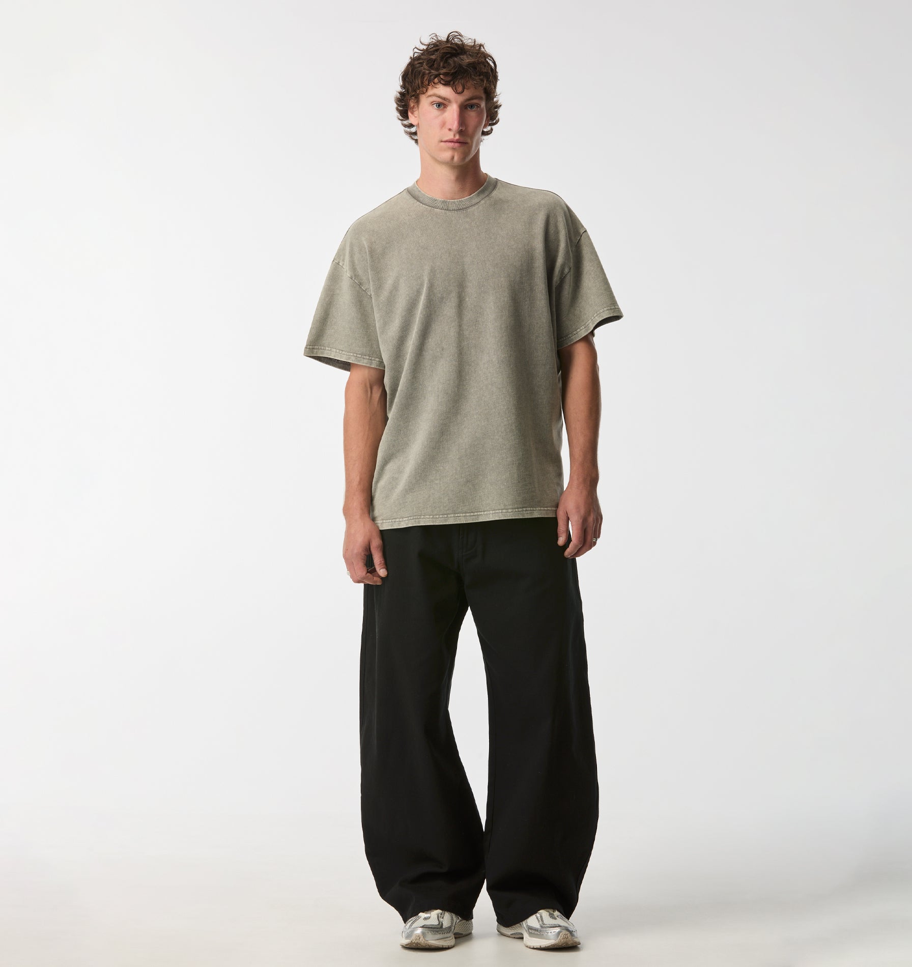 Heavy Box Tee 2.0 - Washed Fungus