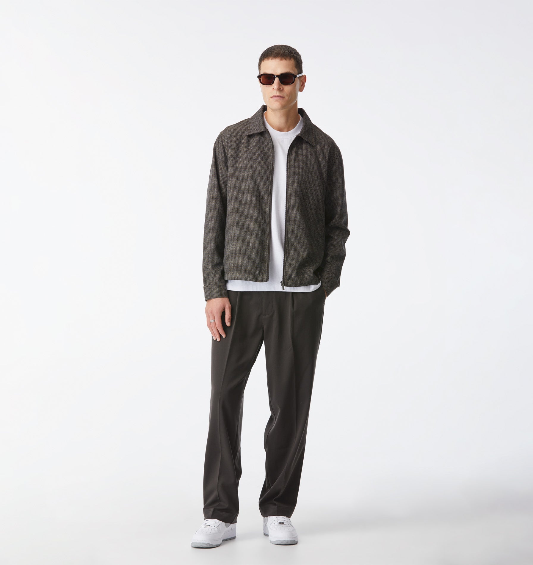 Winston Tailored Pant in Dark Olive | I Love Ugly US