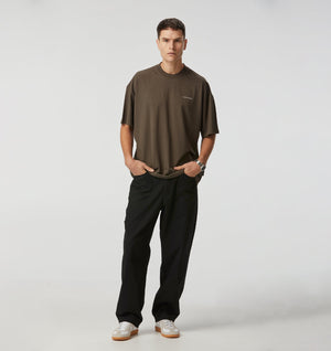 Box Tee - Burnt Olive