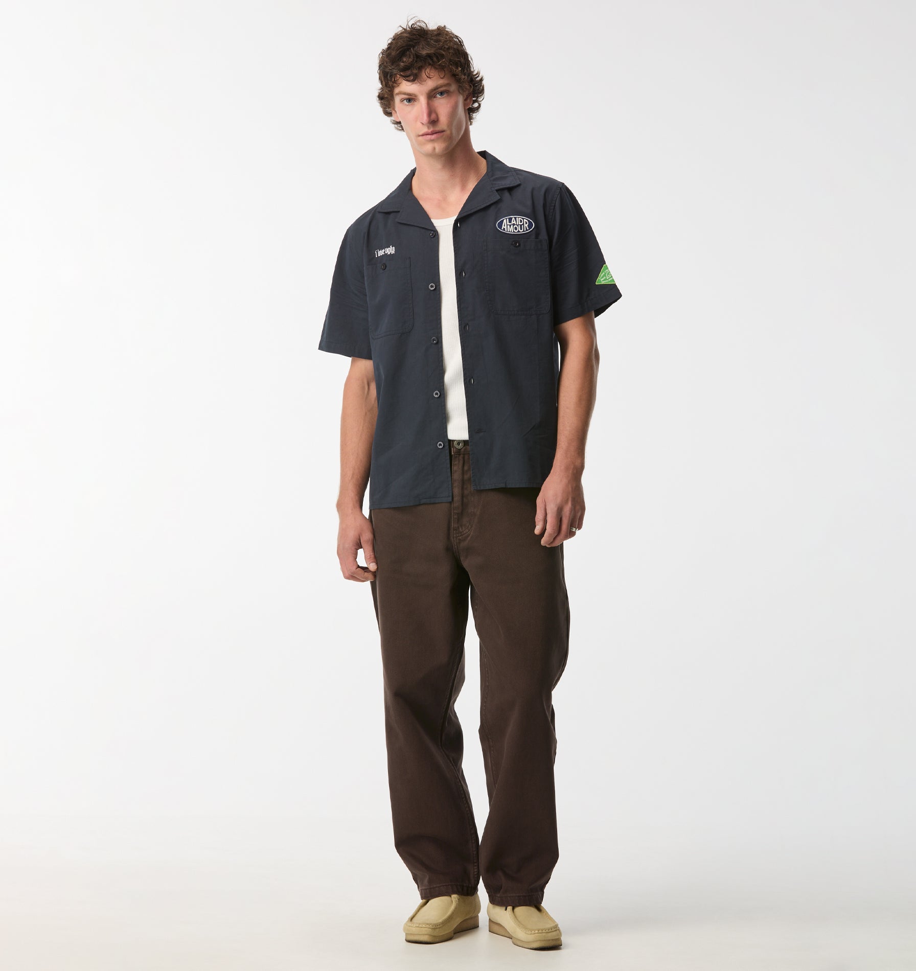 Mechanic SS Shirt - Navy