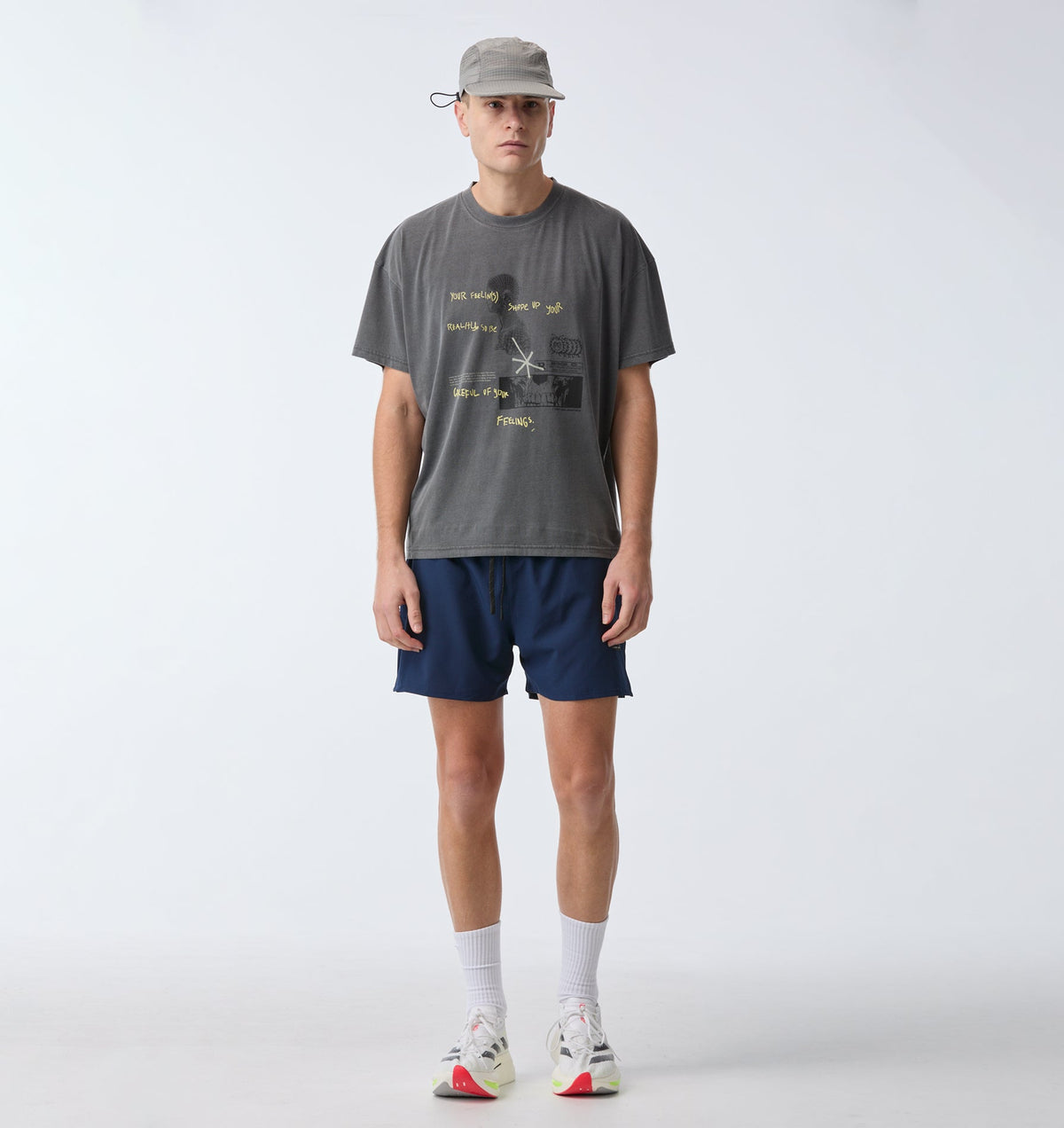 Performance 4.5 Inch Run Short - Navy