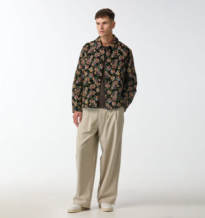 Albert Pleated Pant - Stone