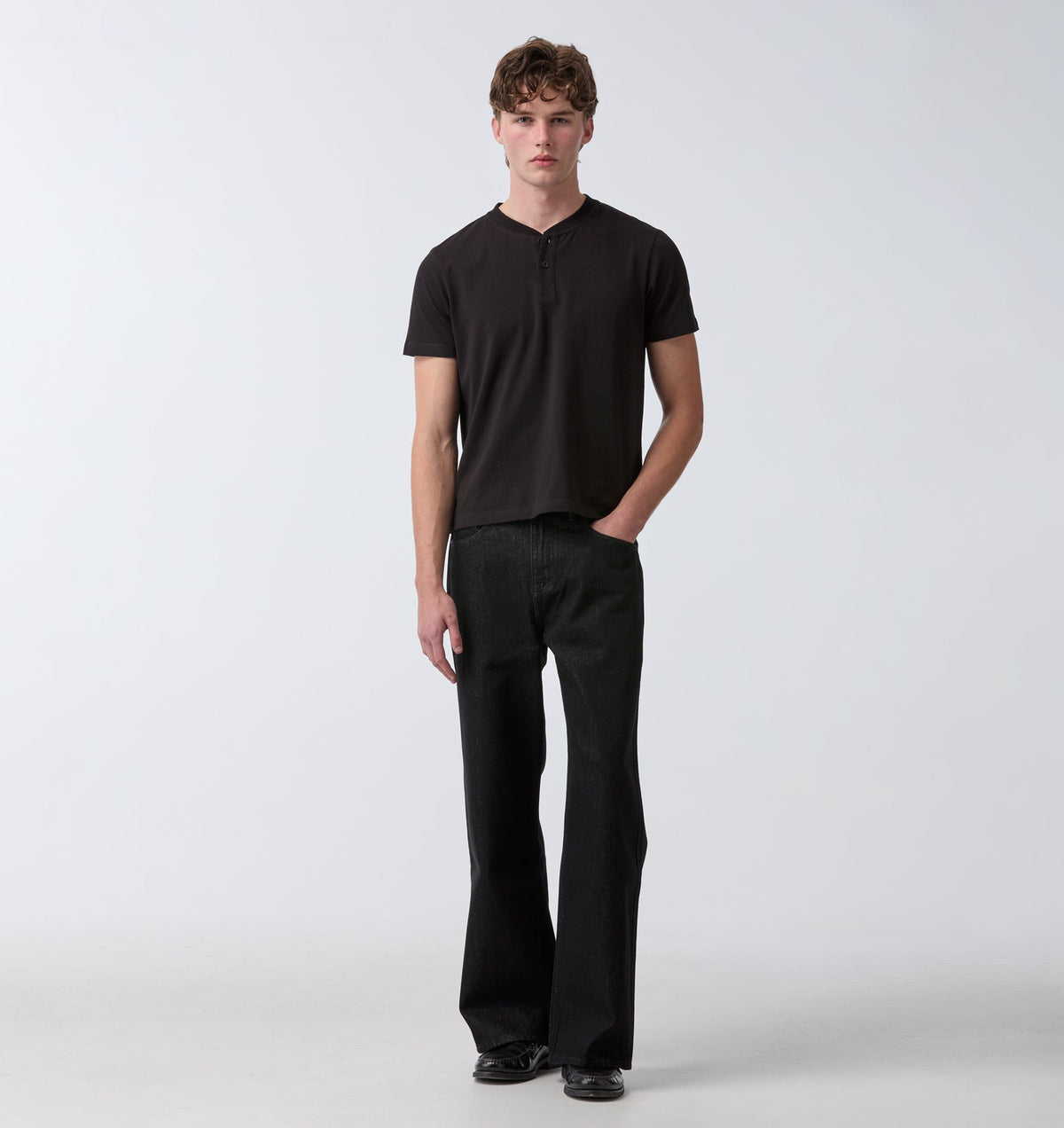 Dallas Loose Denim - Raw Black