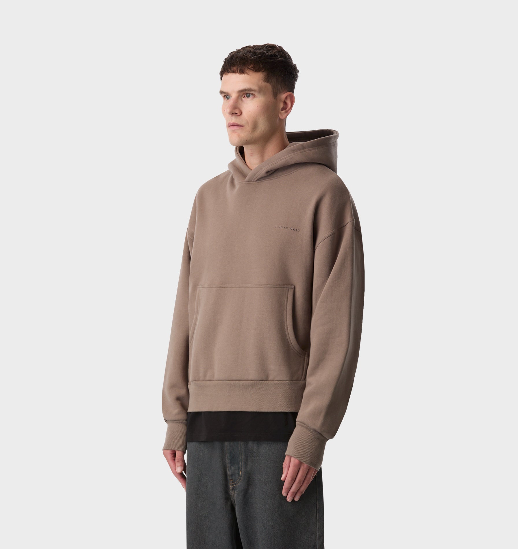 Crop Box Hood - Mushroom