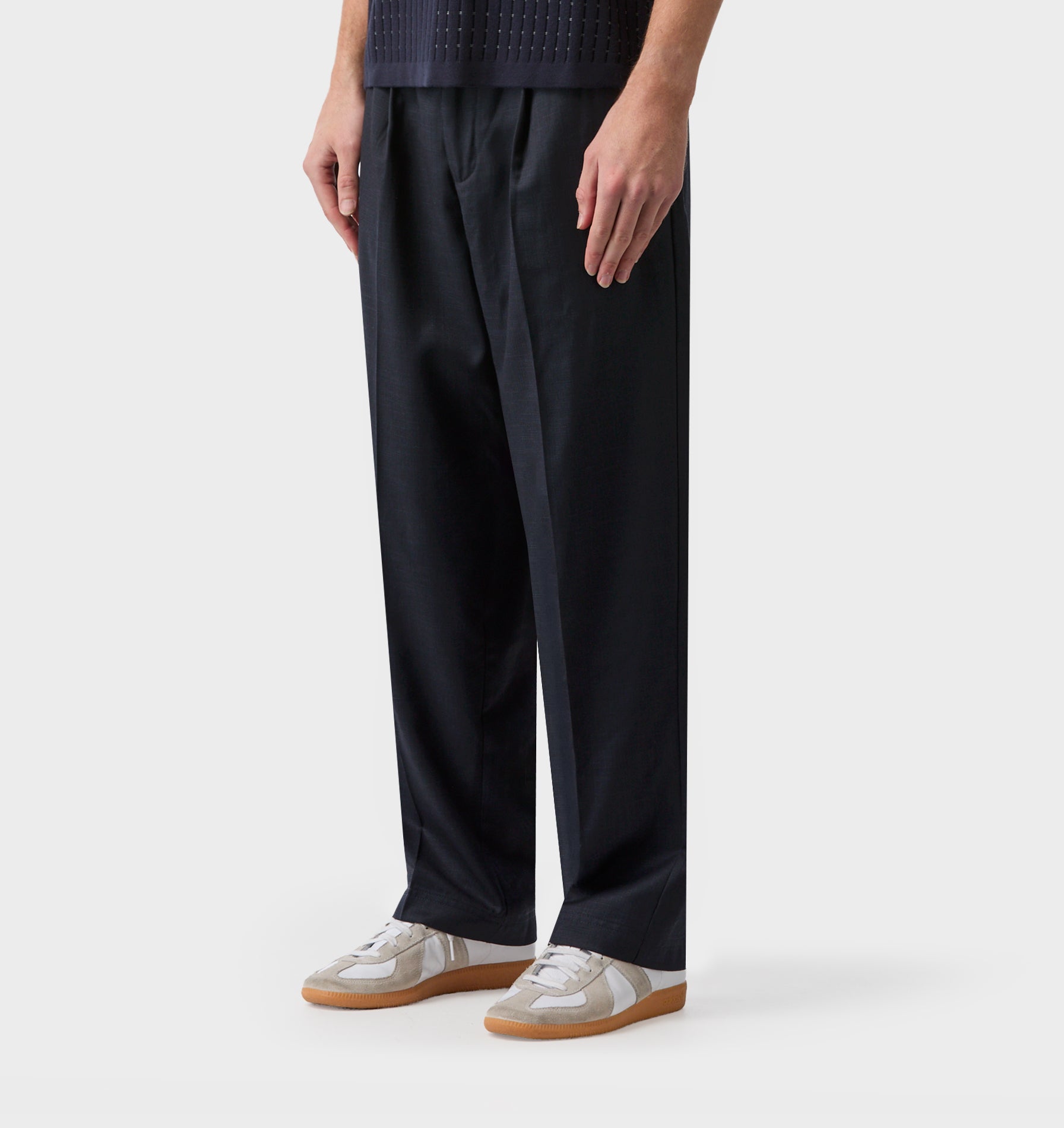 Winston Pant - Navy Birdseye