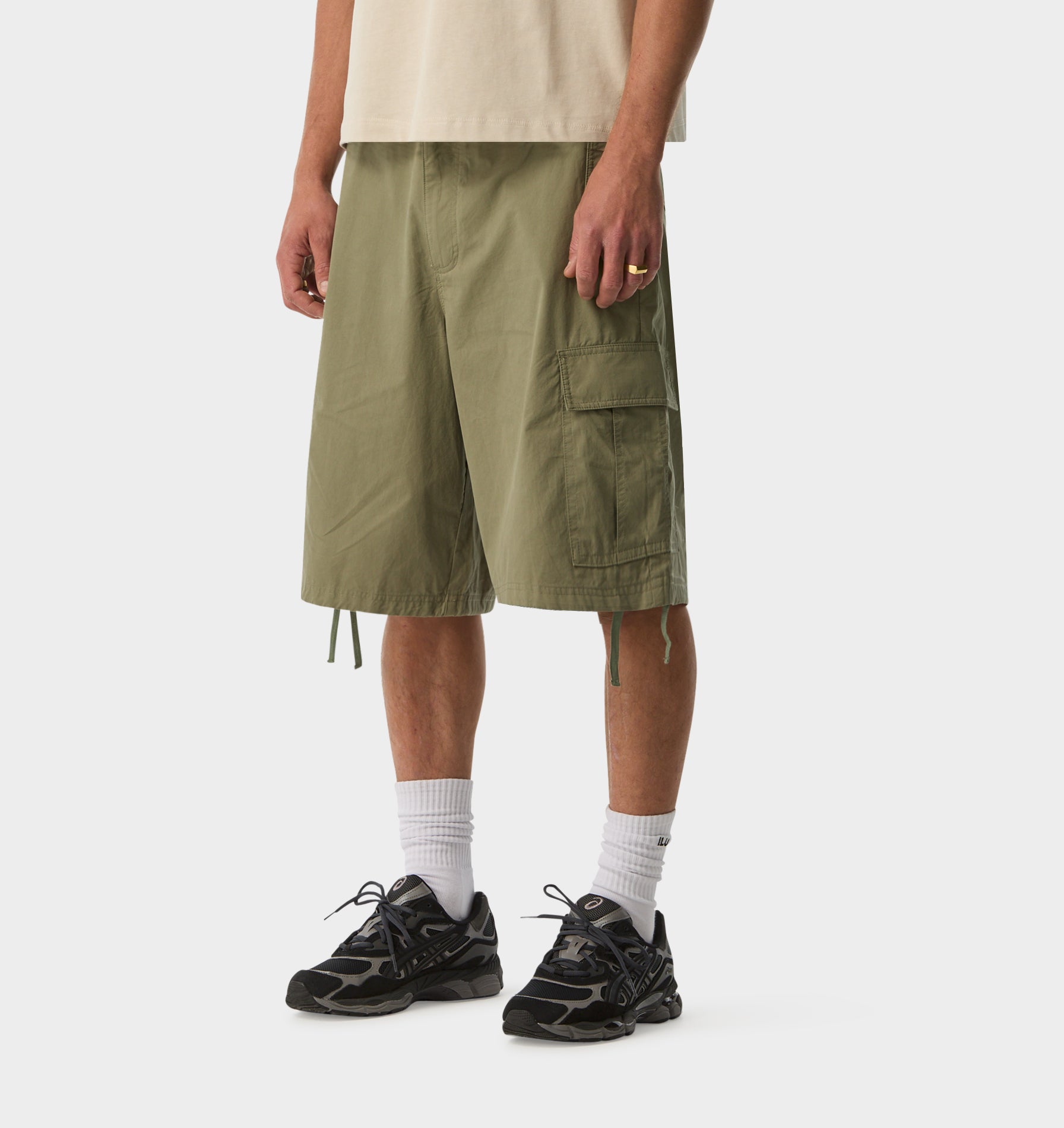Aviator Cargo Short - Light Moss