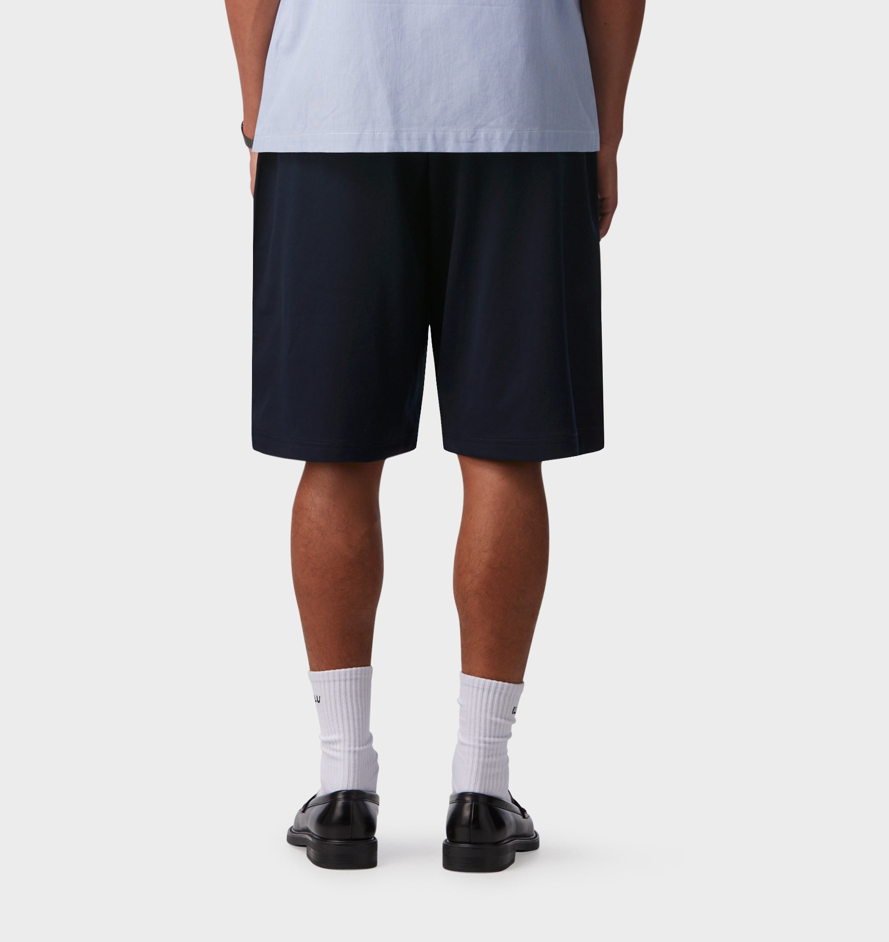 Alby Pleated Short - Navy