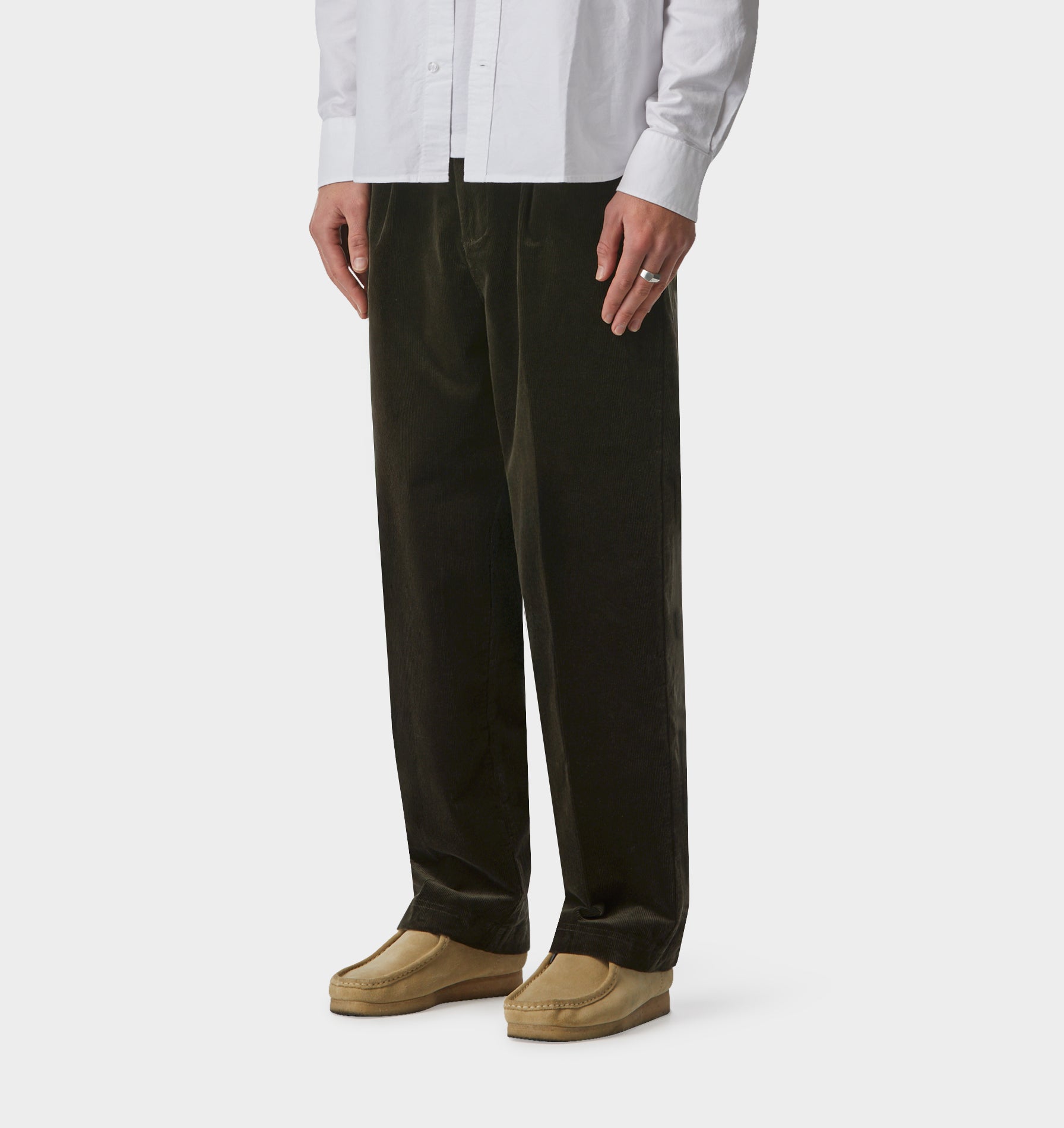 Cord Winston Pant - Moss Cord
