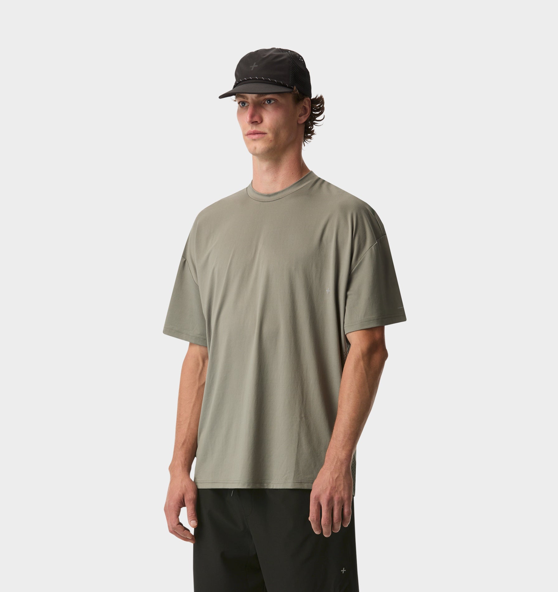 Active Box Tee - Aloe