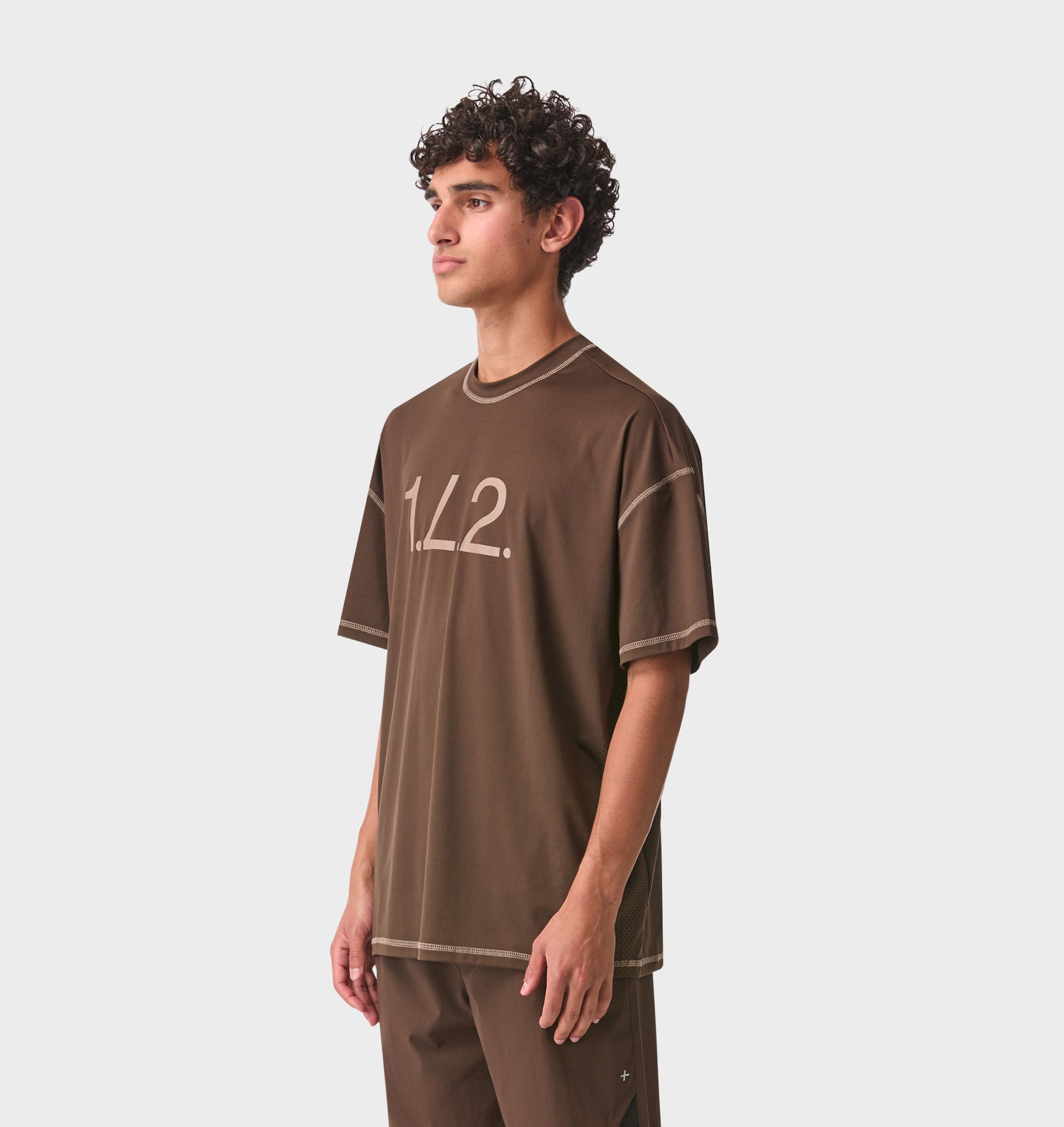 172 Active Box Tee - Espresso