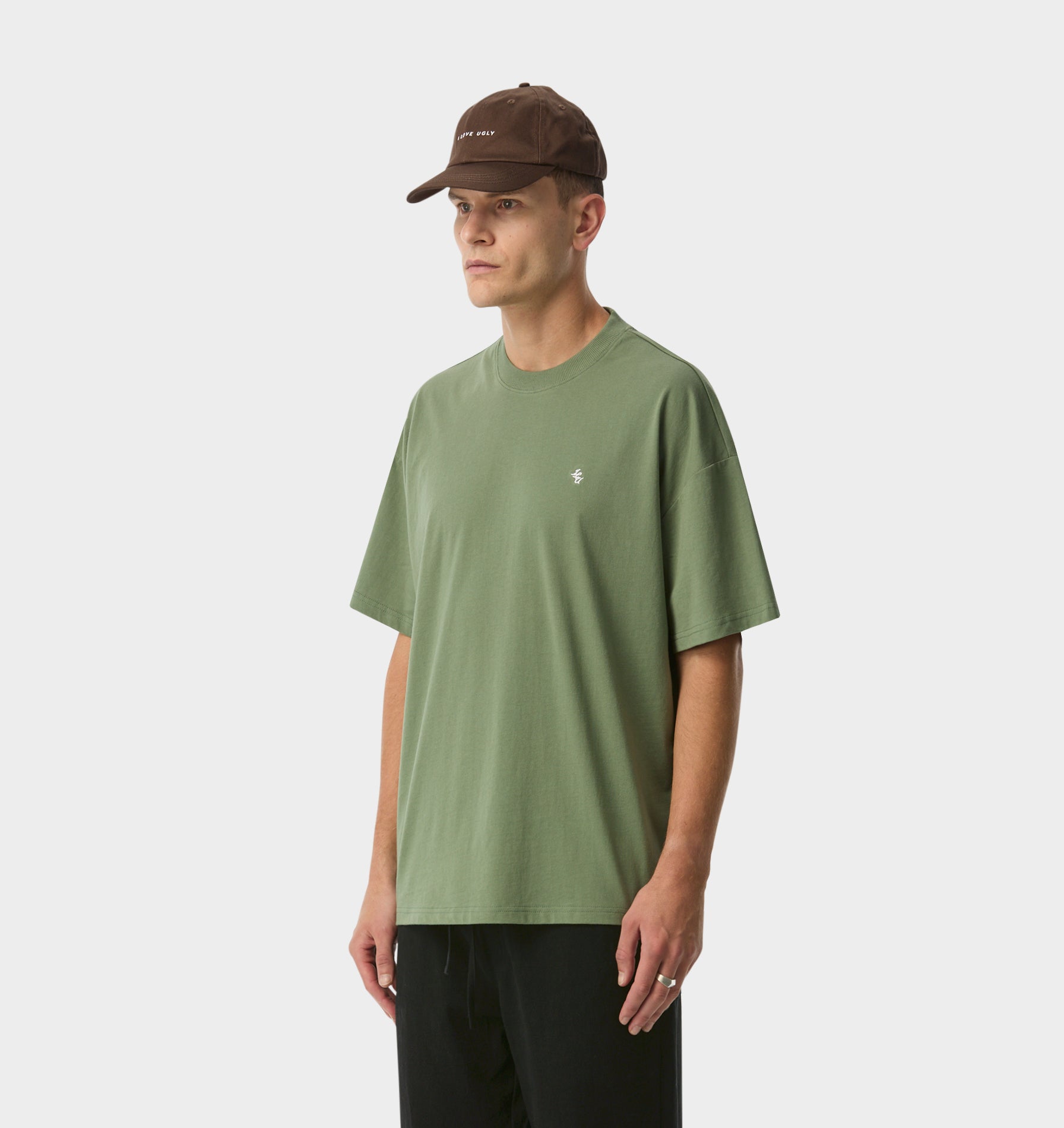 Initial Box Tee 2.0 - Sage