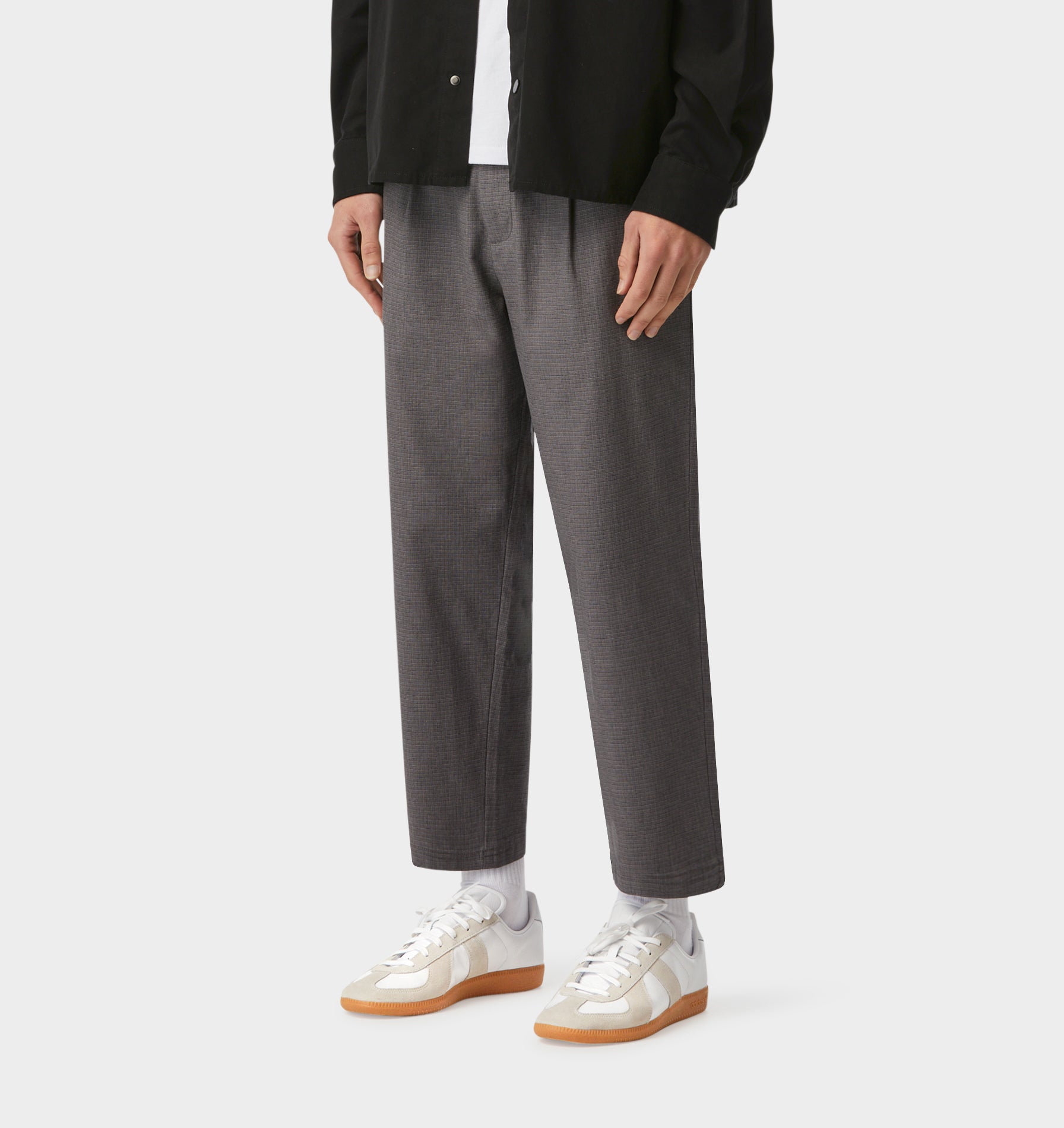 Kobe Pant - Grey Mini Check