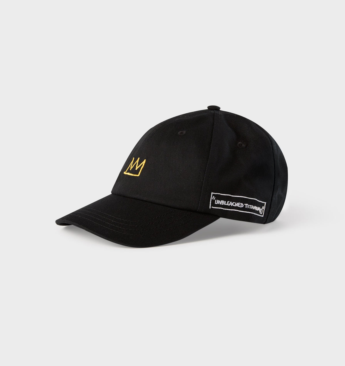 Basquiat Crown Cap - Black