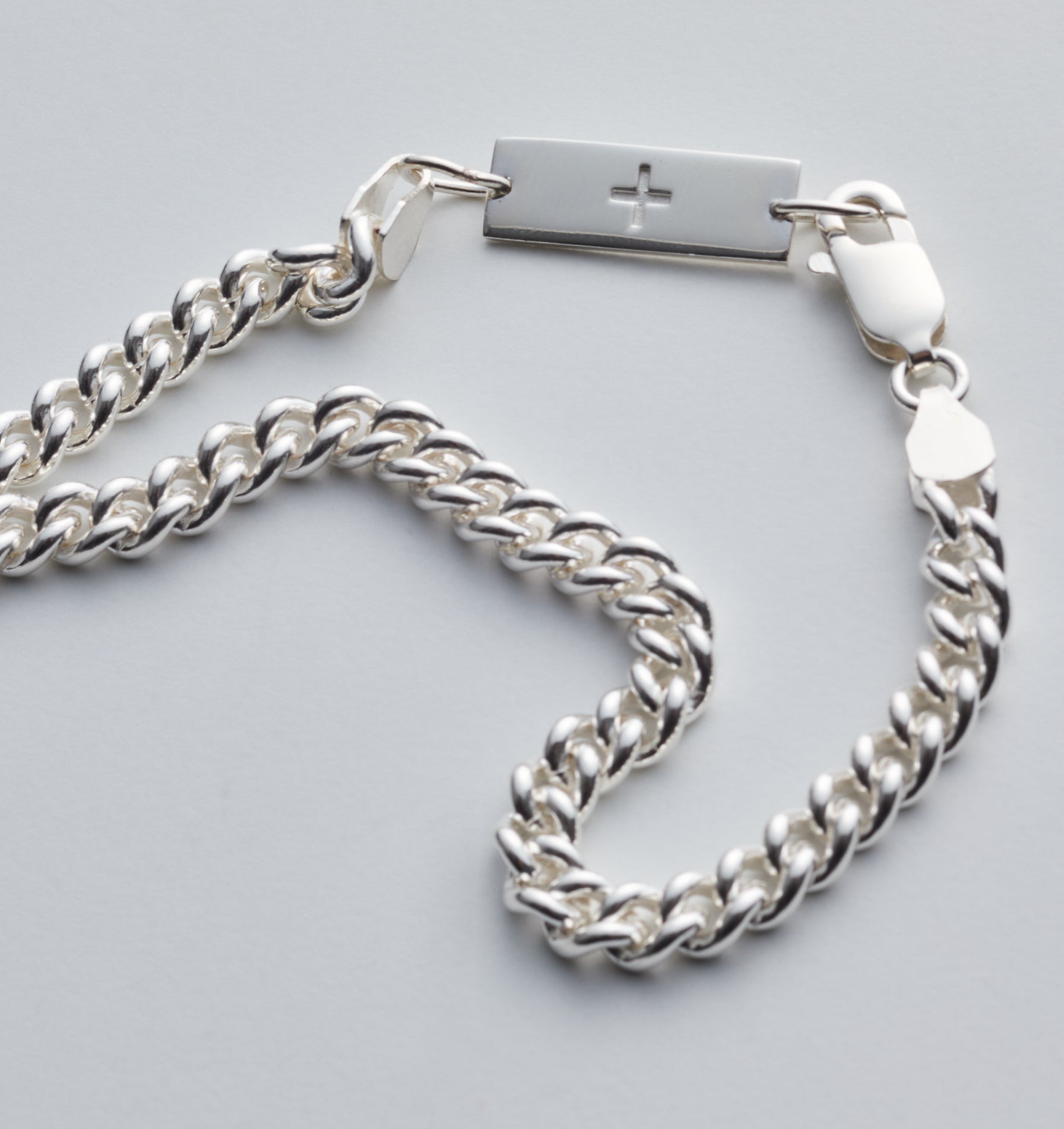 Rolling Cuban Chain - Silver