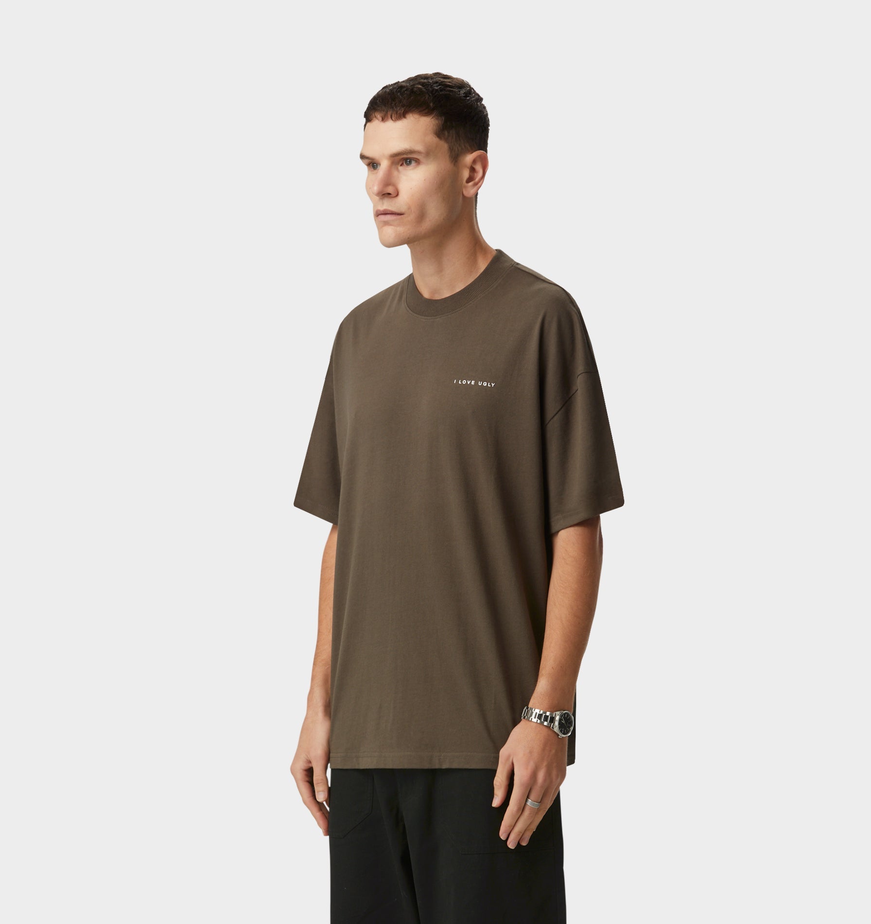 Box Tee - Burnt Olive