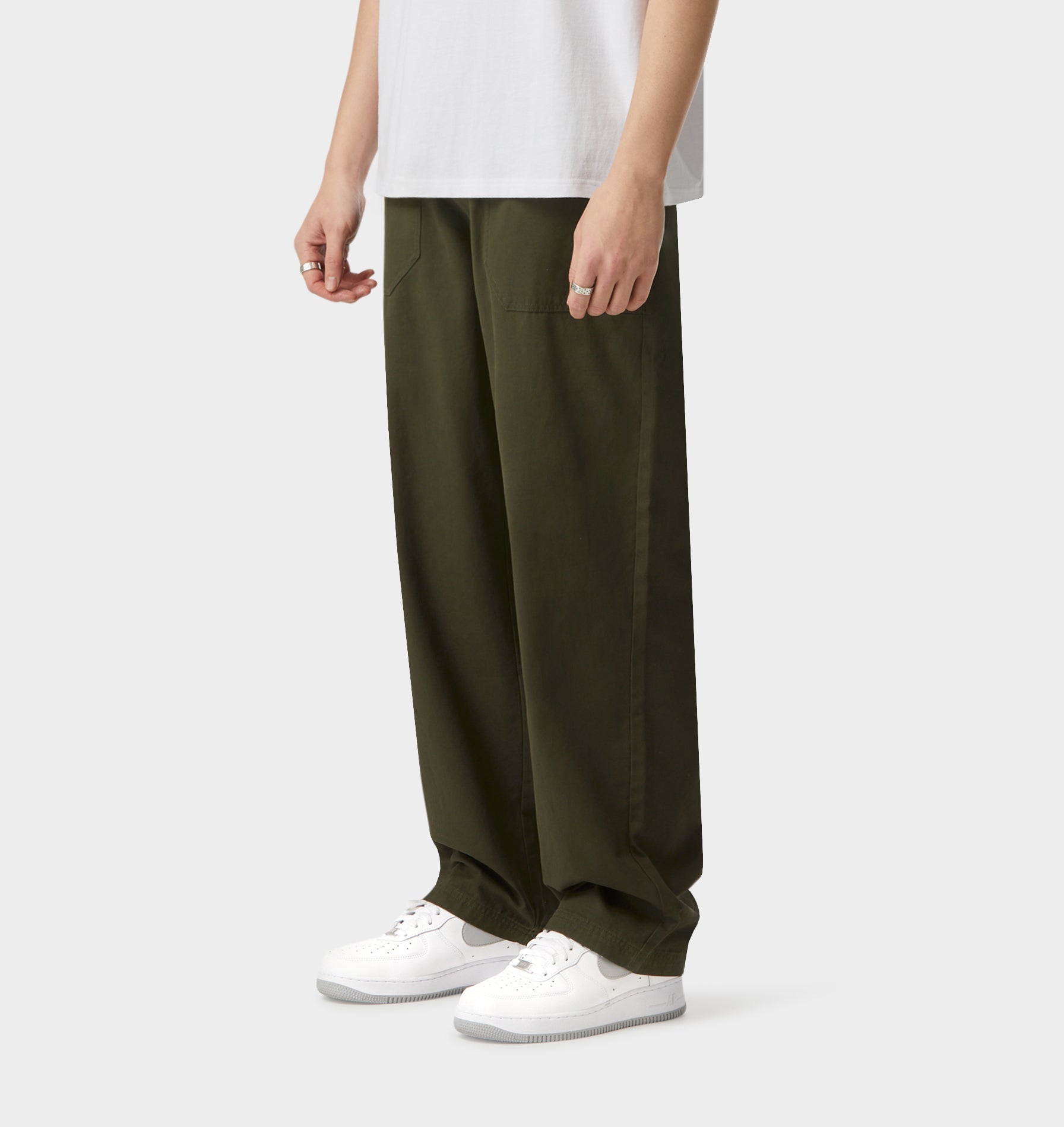 Manny Workers Pant - Forest Green