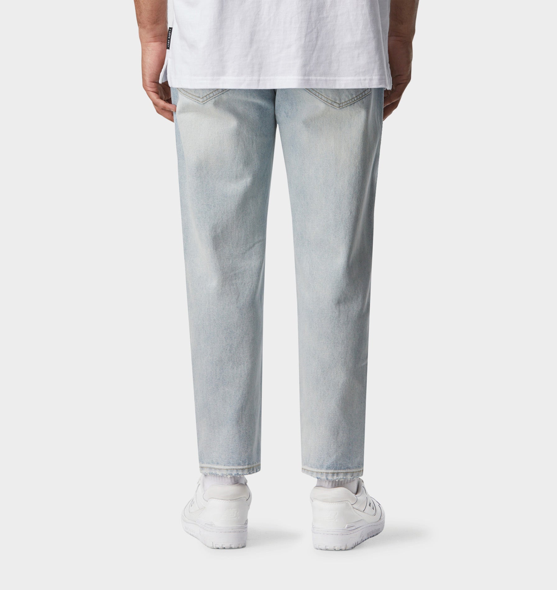 Cropped 90s Denim - Light Vintage Blue