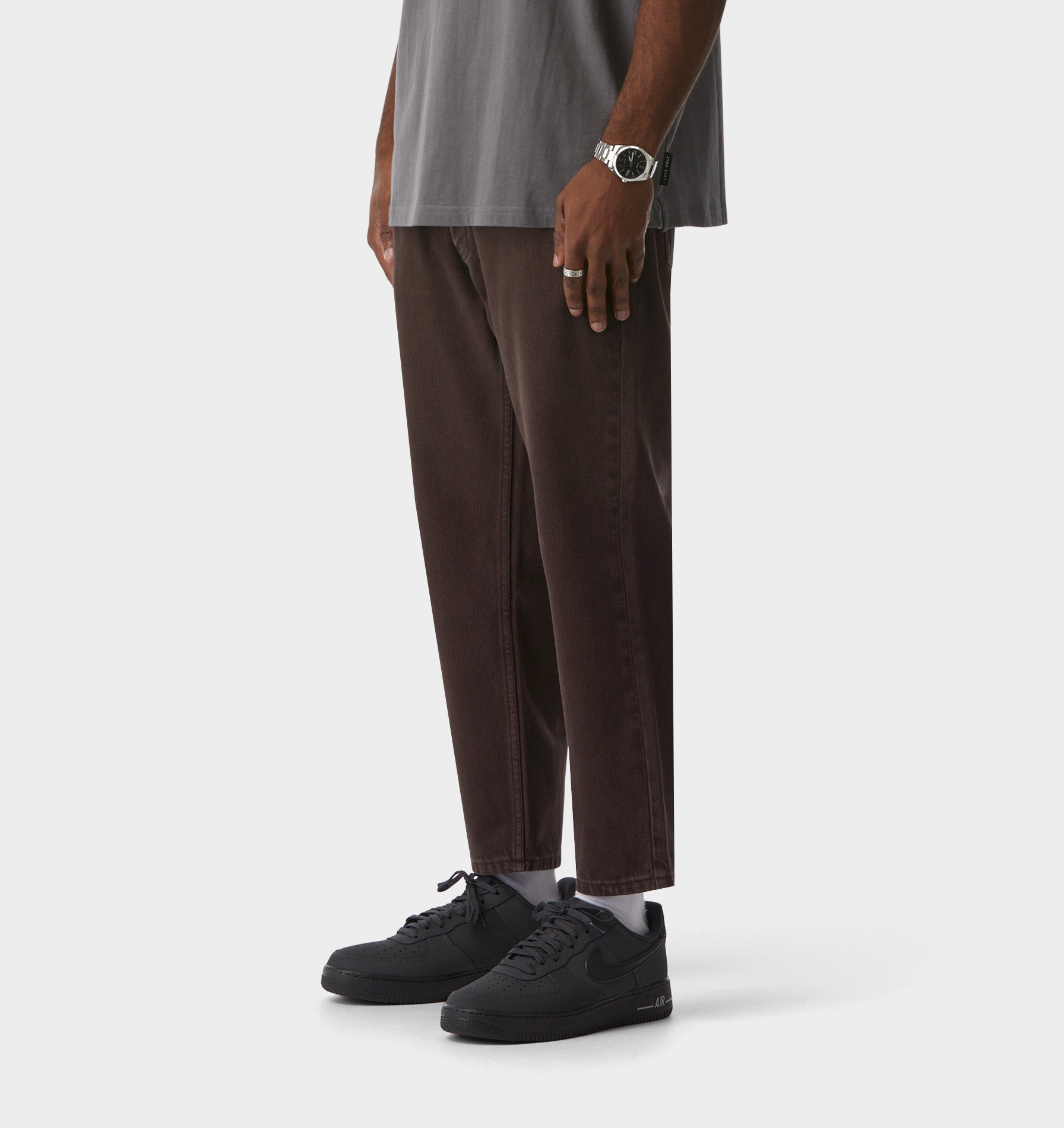 Cropped 90s Denim - Espresso