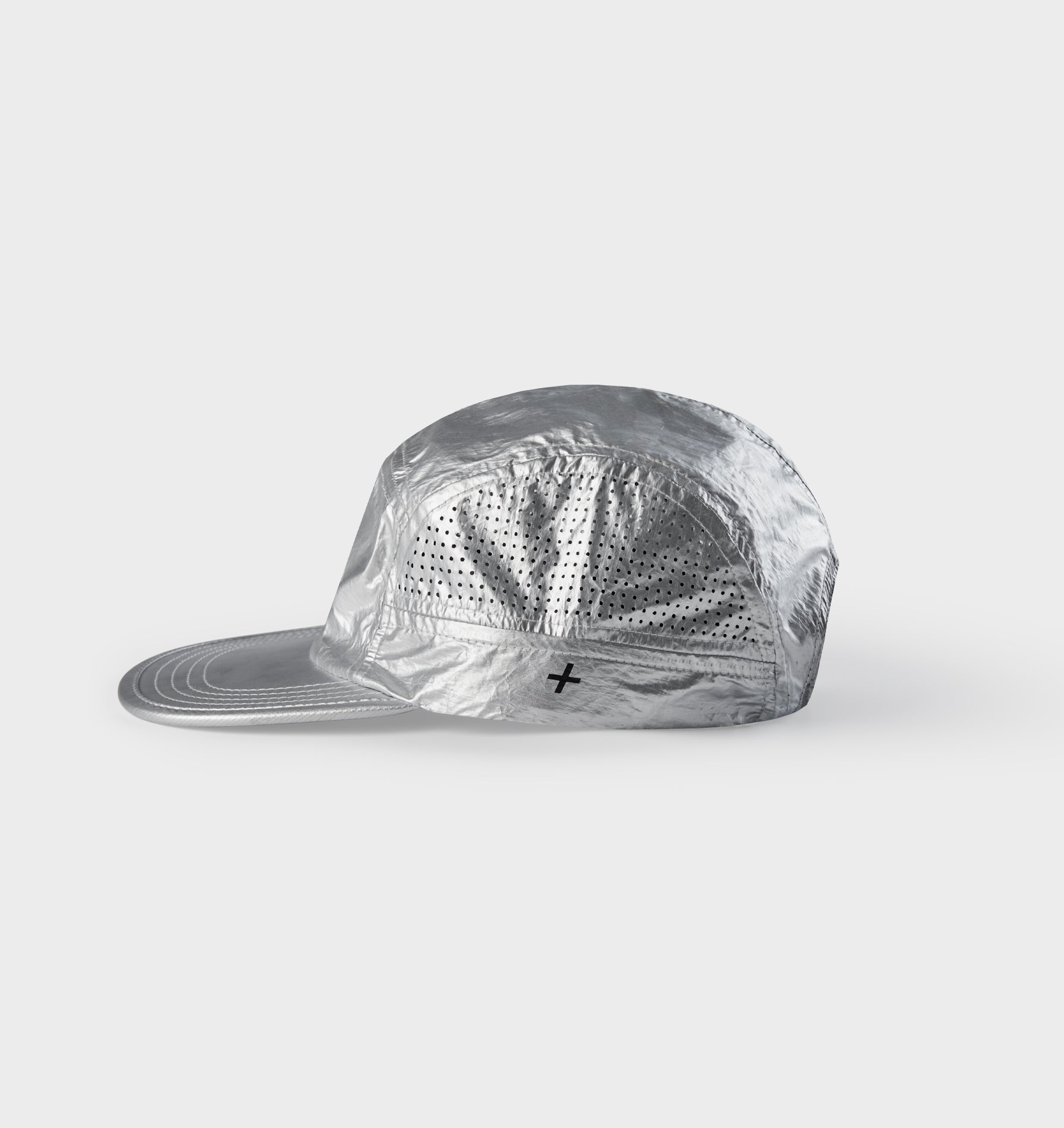 Active 5 Panel Cap - Silver