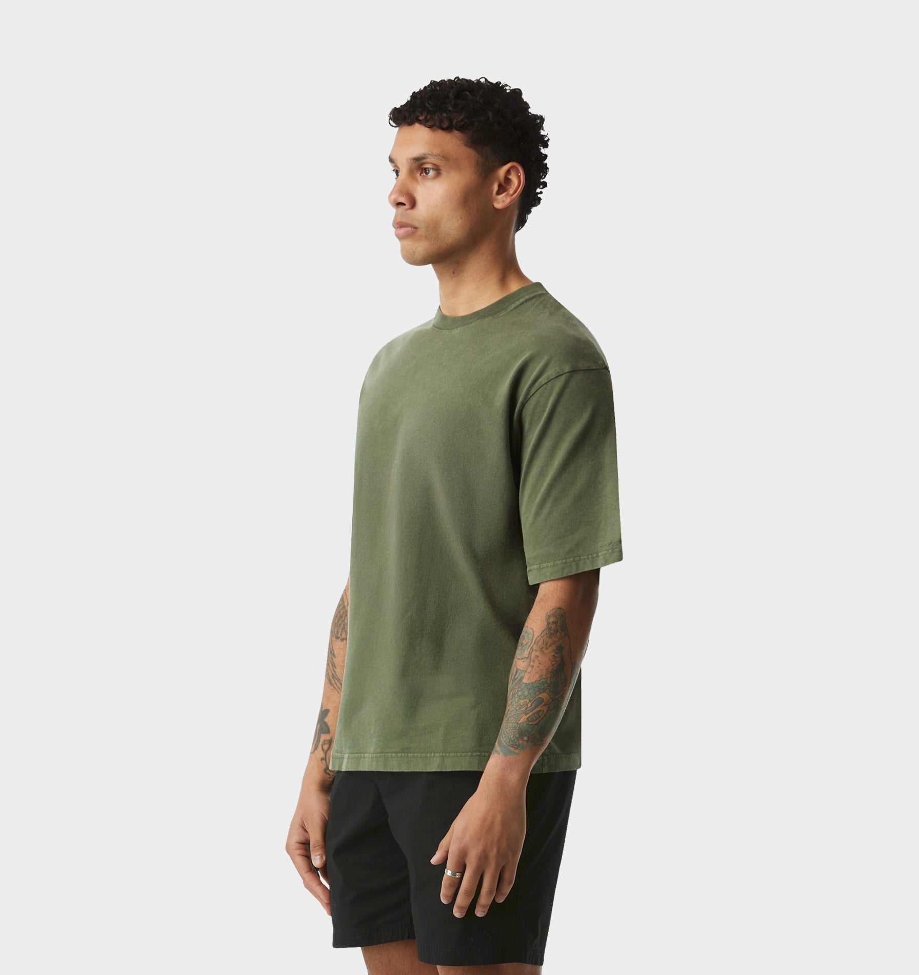 Isaac Cotton Tee - Acid Green