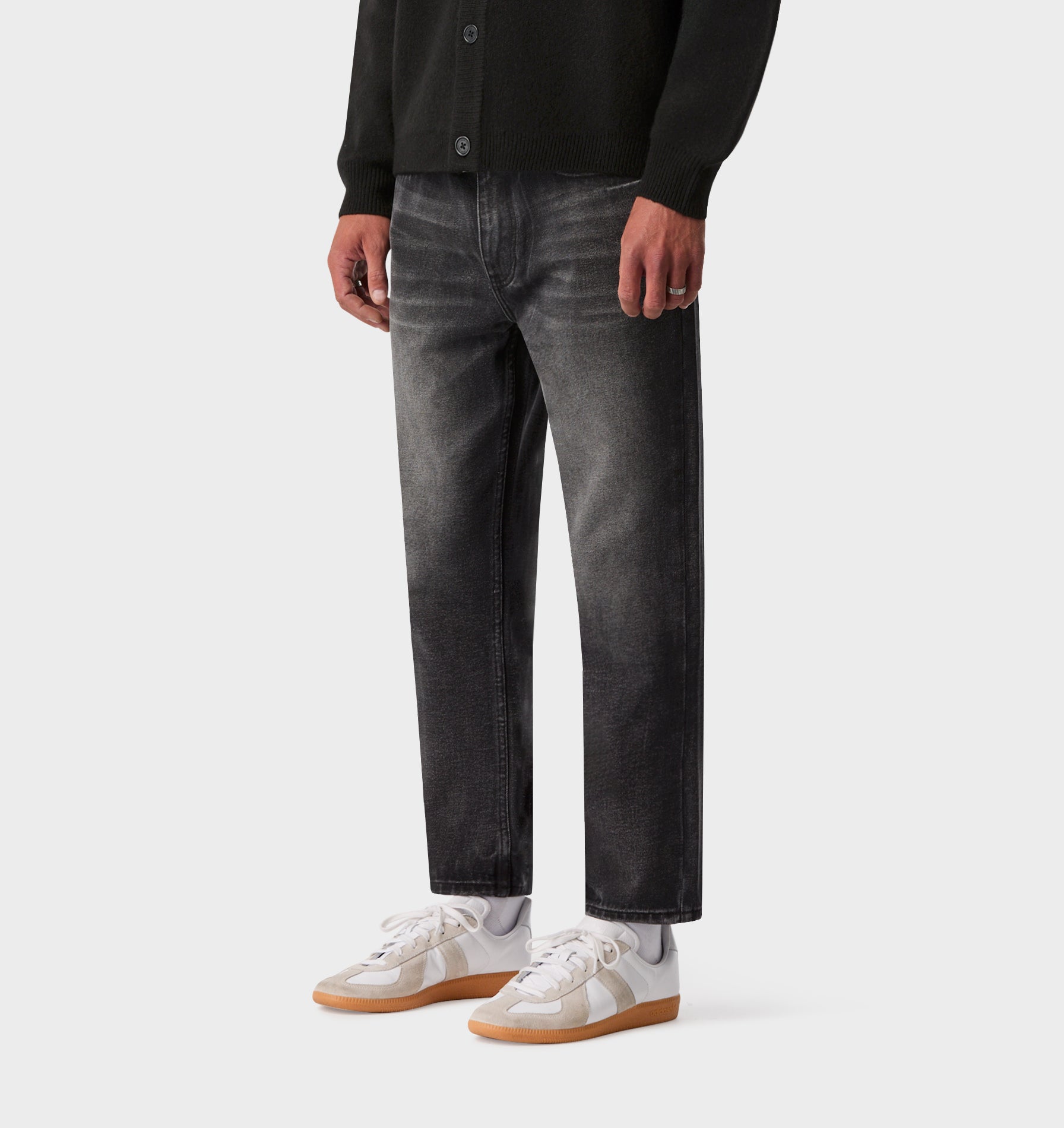 Cropped 90s Denim - Vintage Black | I Love Ugly US