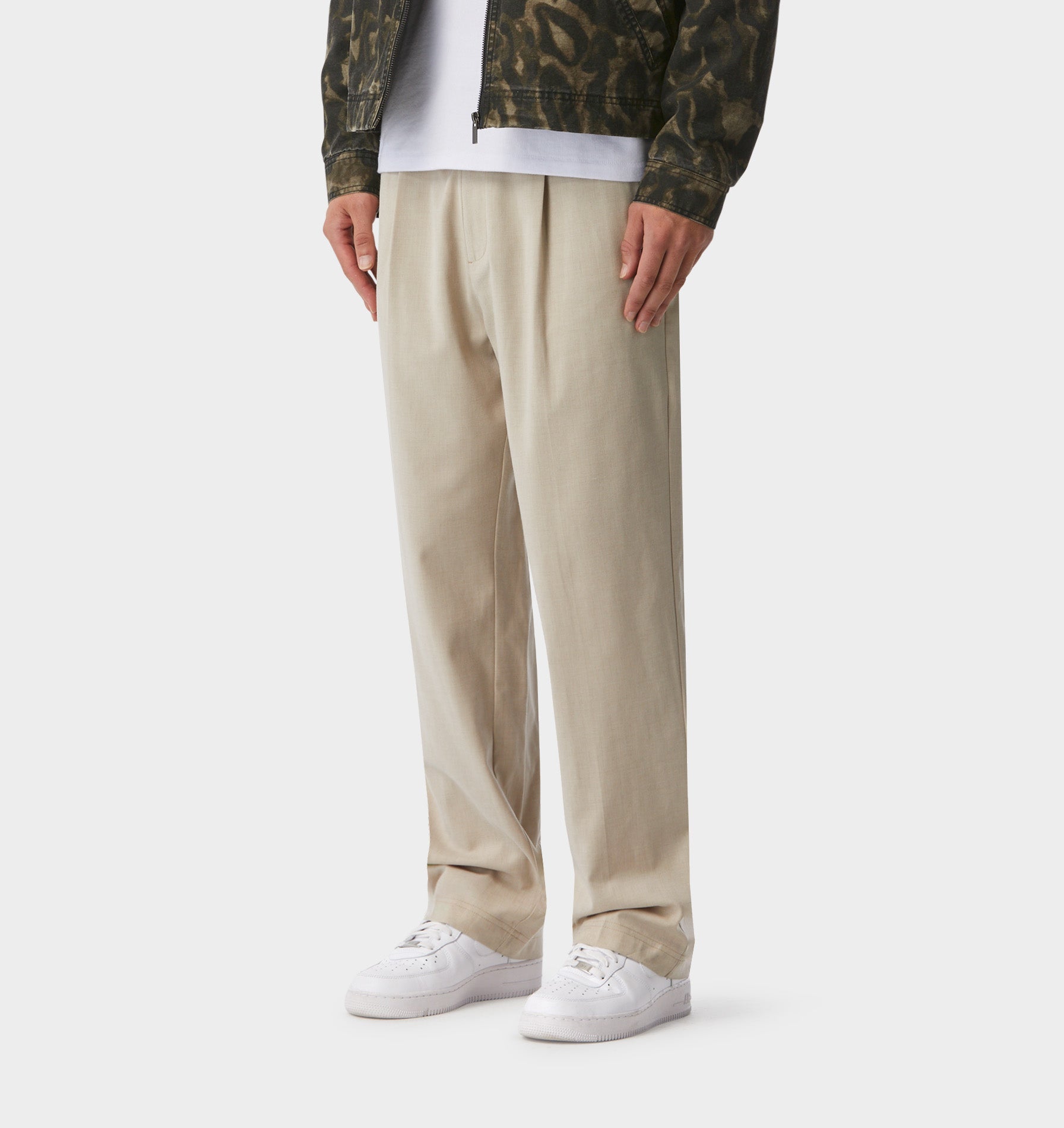 Winston Tailored Pant in Bone | I Love Ugly US