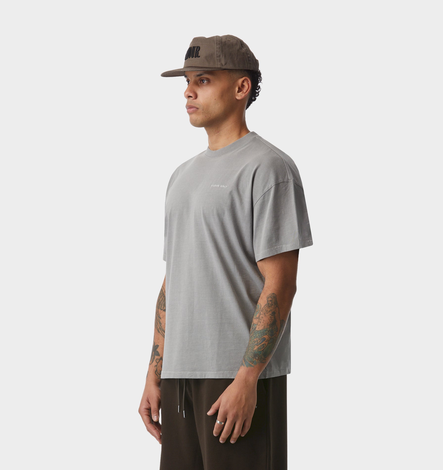 Box Tee 2.0 - Washed Grey
