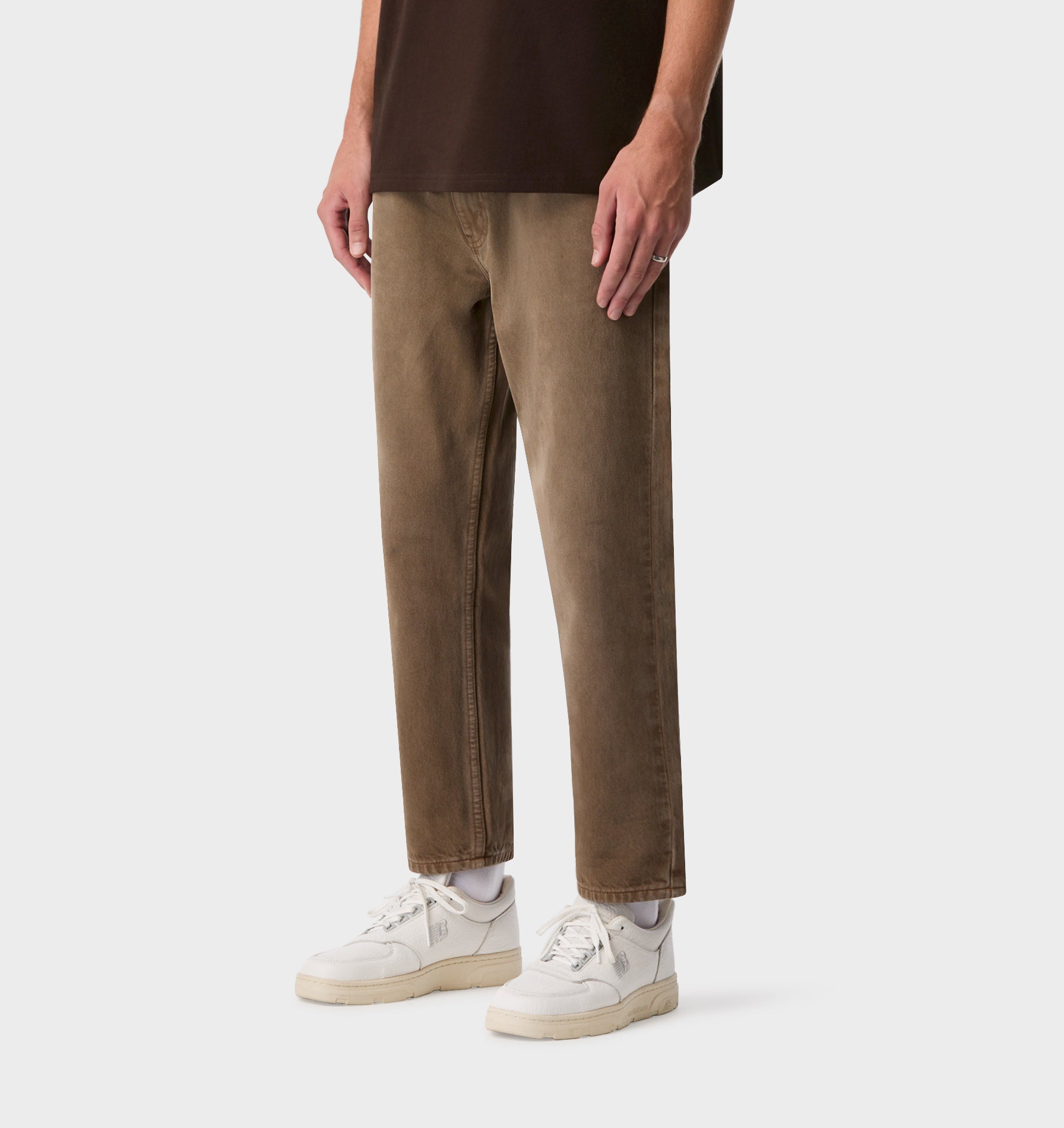Cropped 90s Denim - Faded Mocha | I Love Ugly US