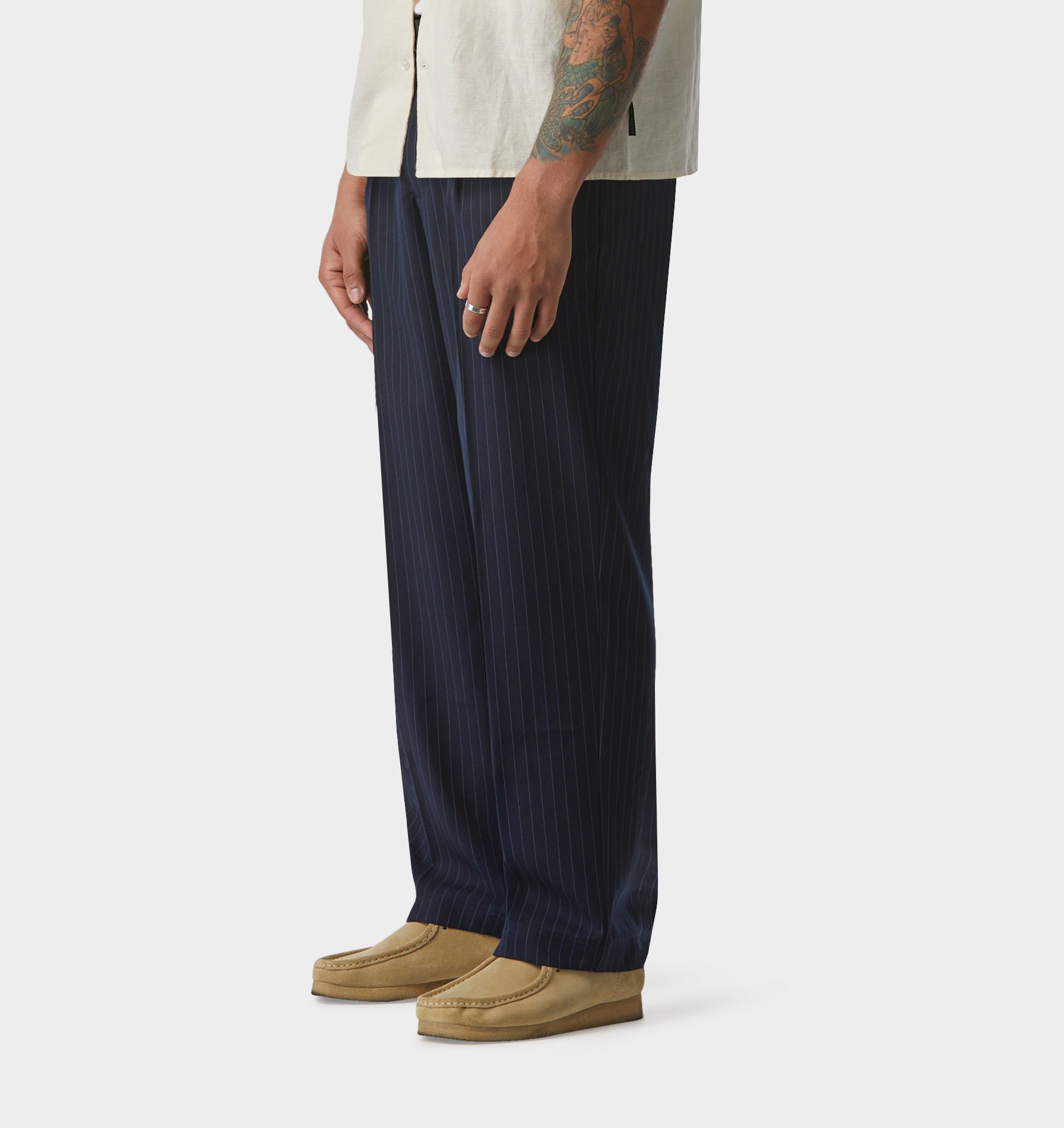 Winston Pant - Blue Pinstripe