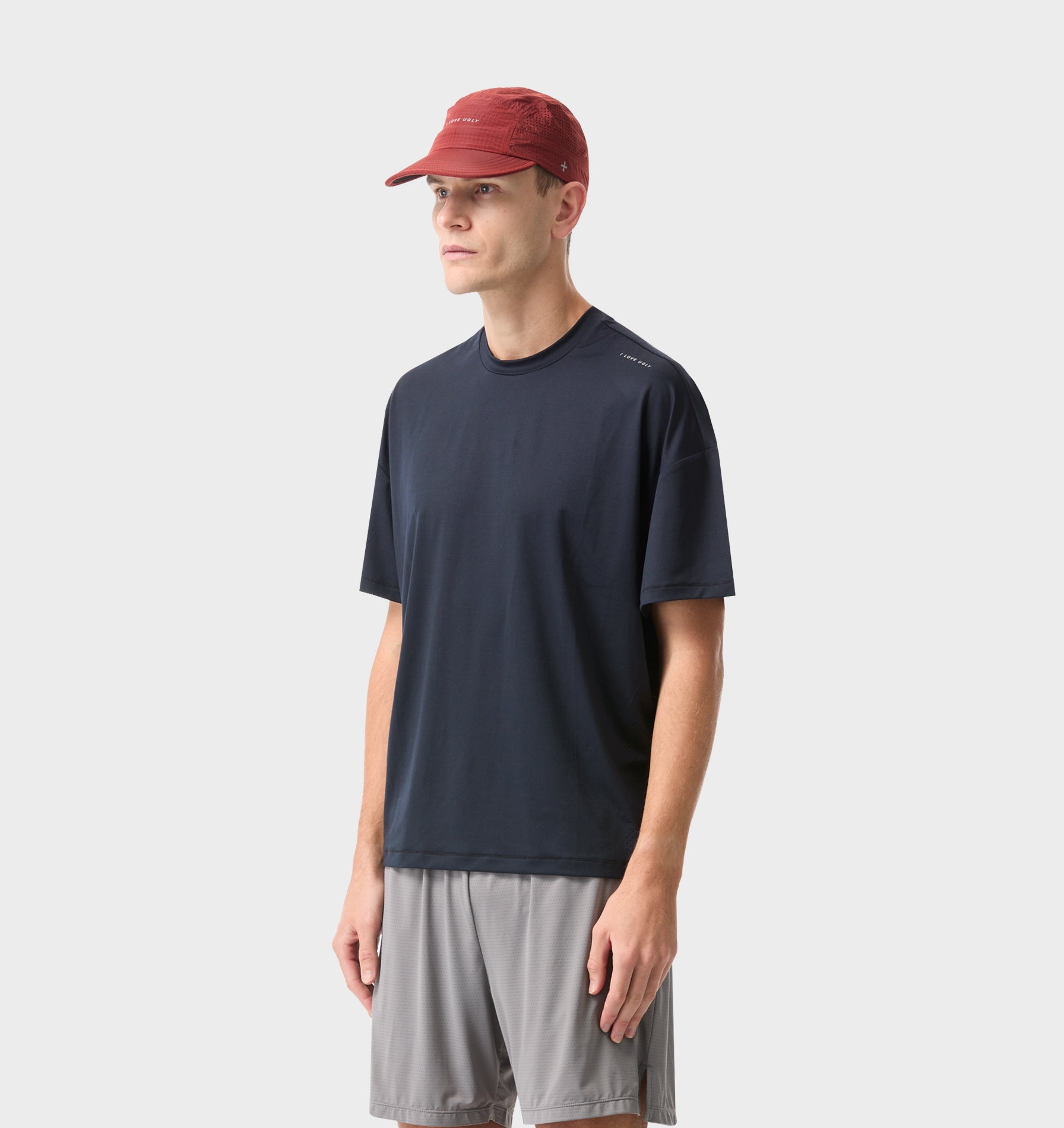 Active Crop Tee - Midnight Navy