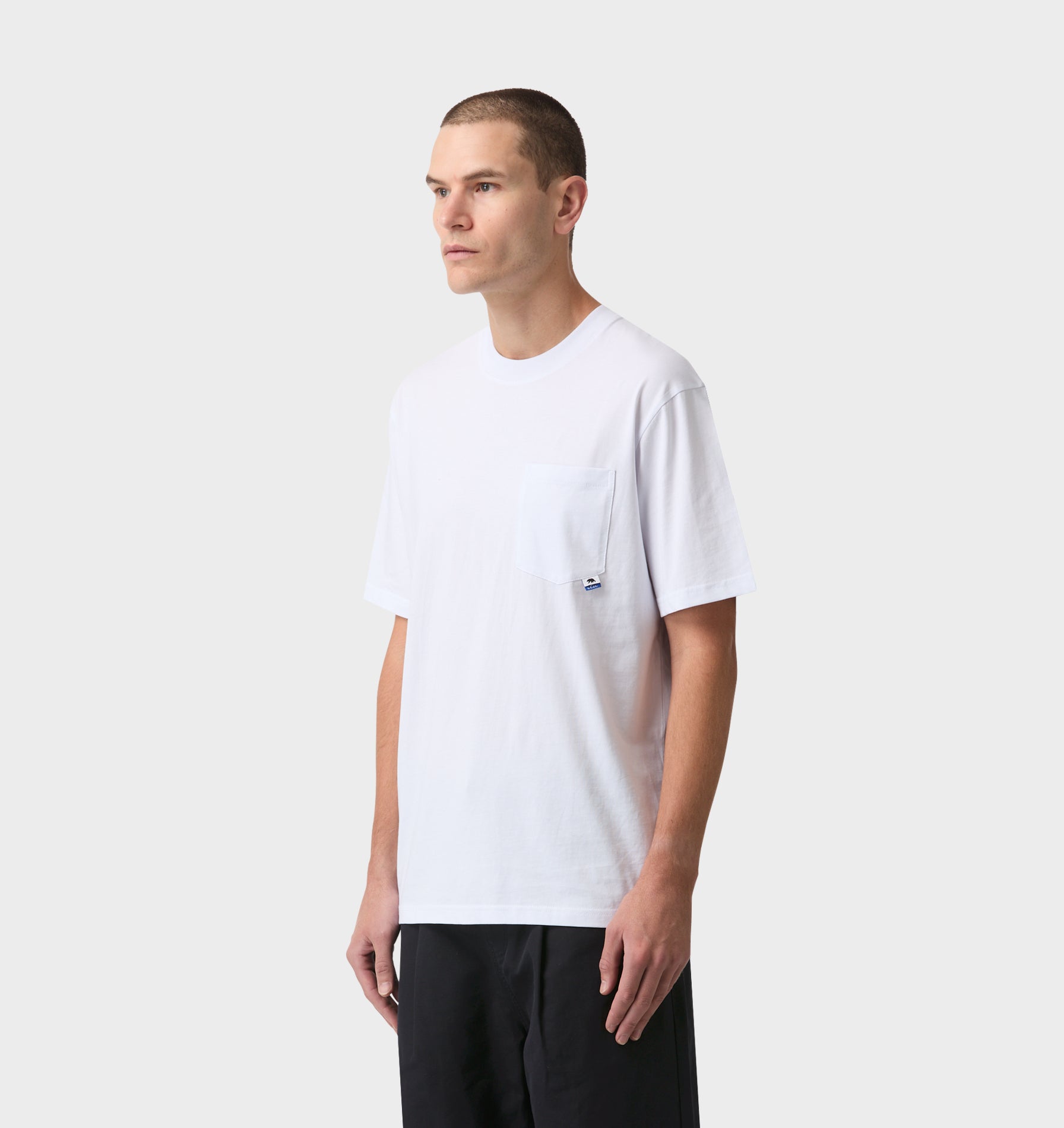 Uniform Pocket Tee - White