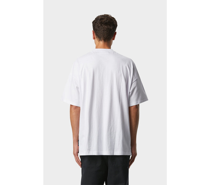 Young Minds Box Tee - White