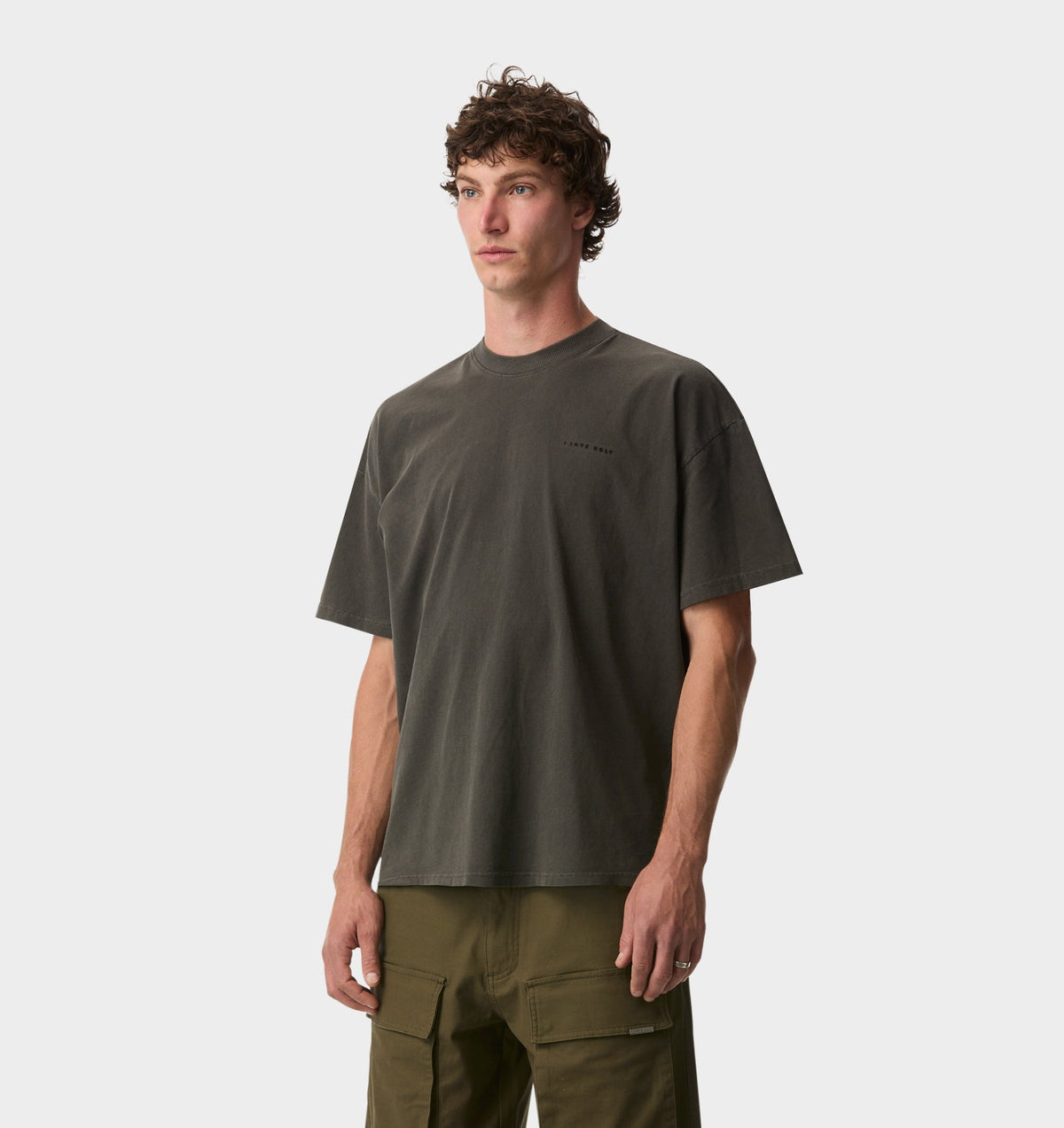 Box Tee - Washed Black