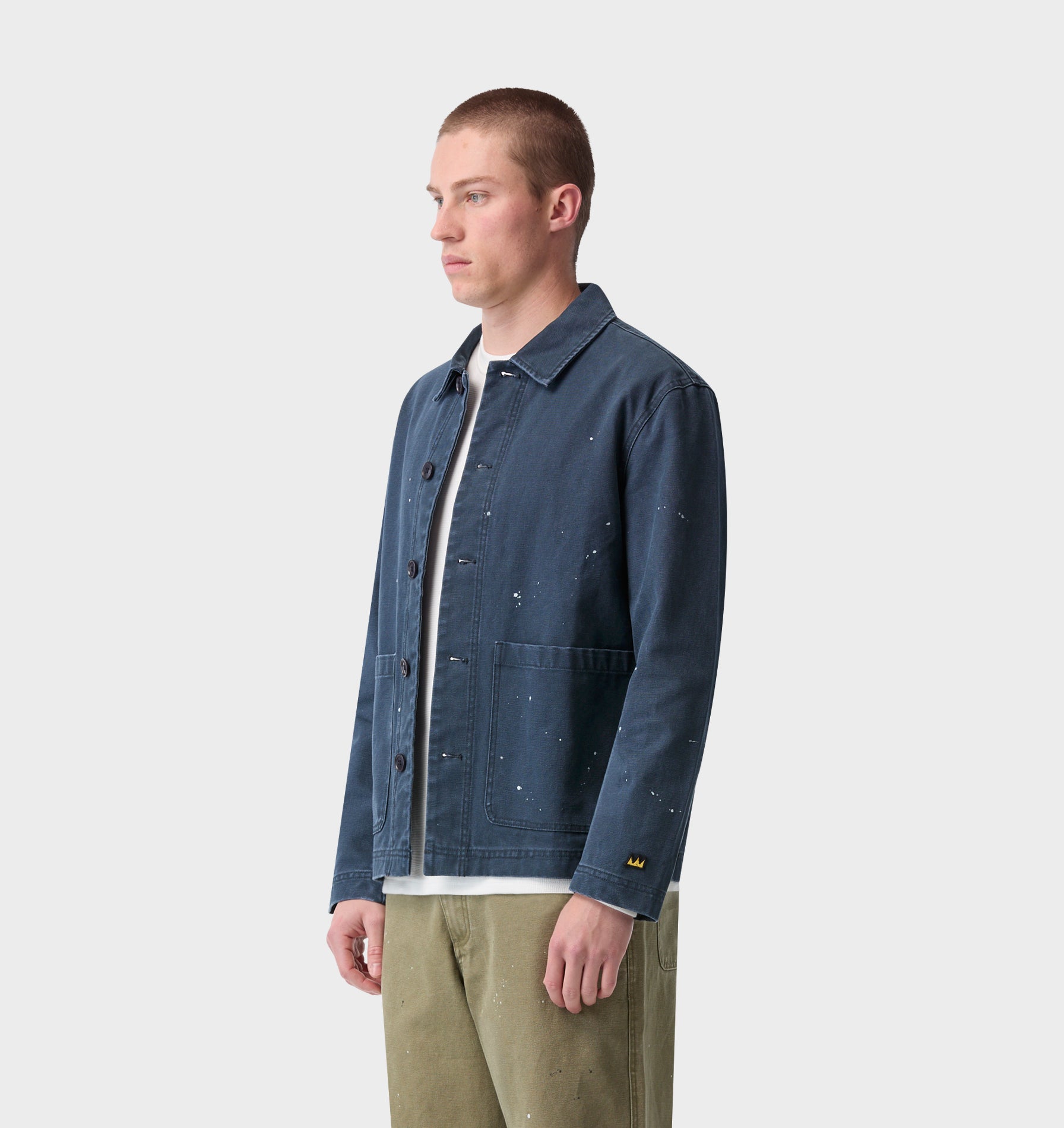 Basquiat Painter Jacket - Steel Blue
