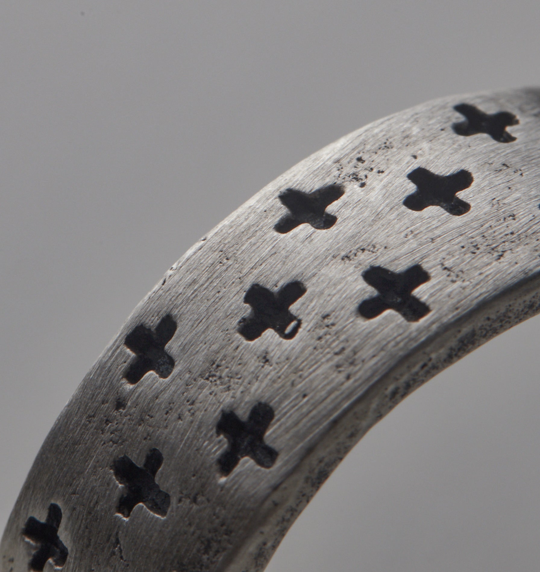 Plus Band Ring - Silver