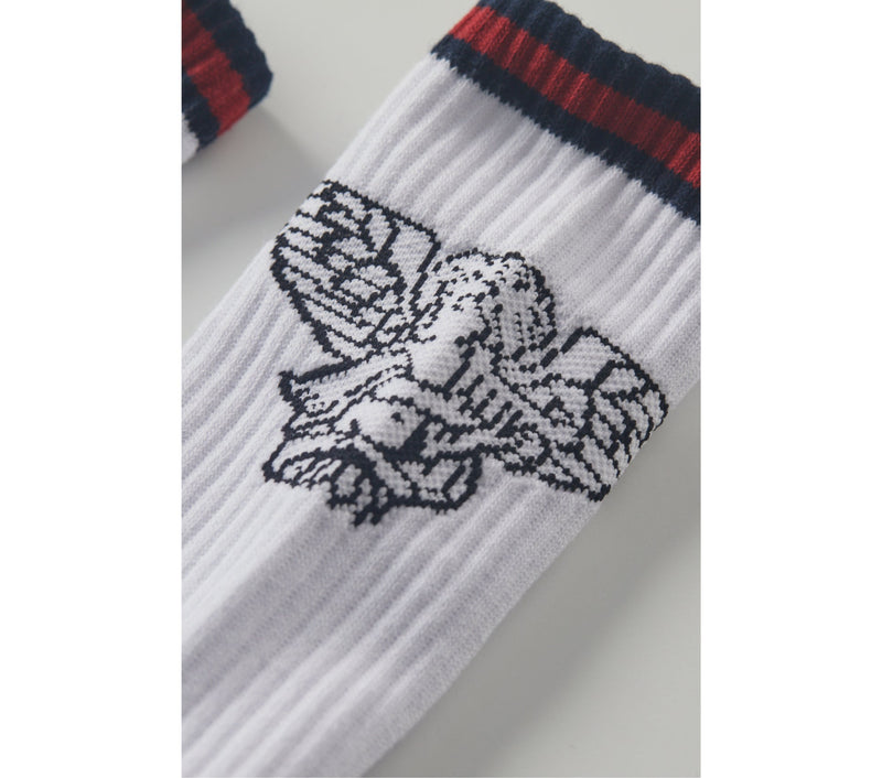 Angel sock - White