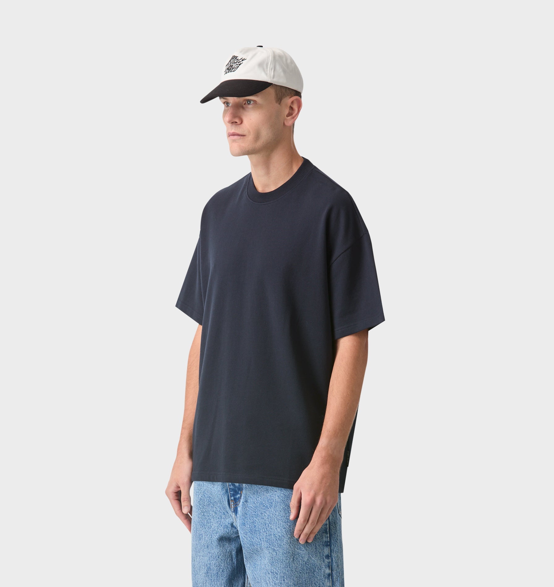 Heavy Box Tee 2.0 - Midnight Navy