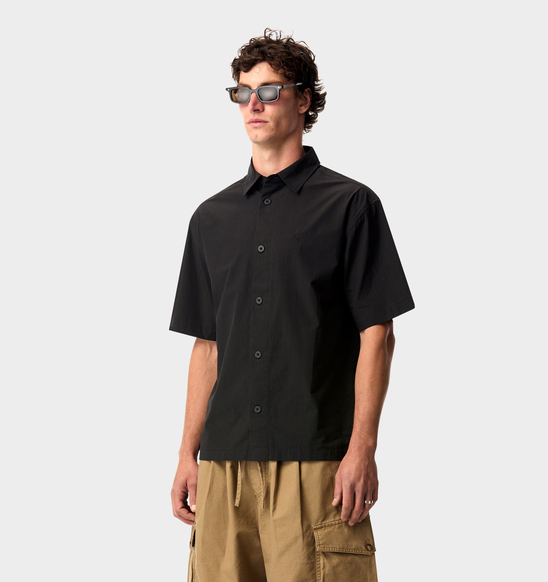 Dawson Boxy SS Shirt - Black