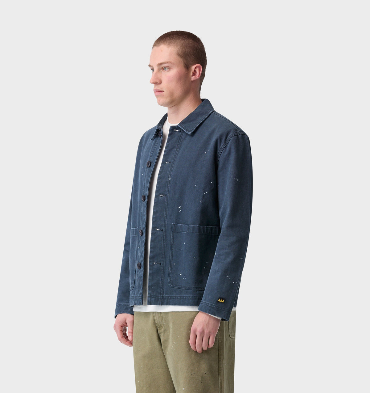 Basquiat Painter Jacket - Steel Blue