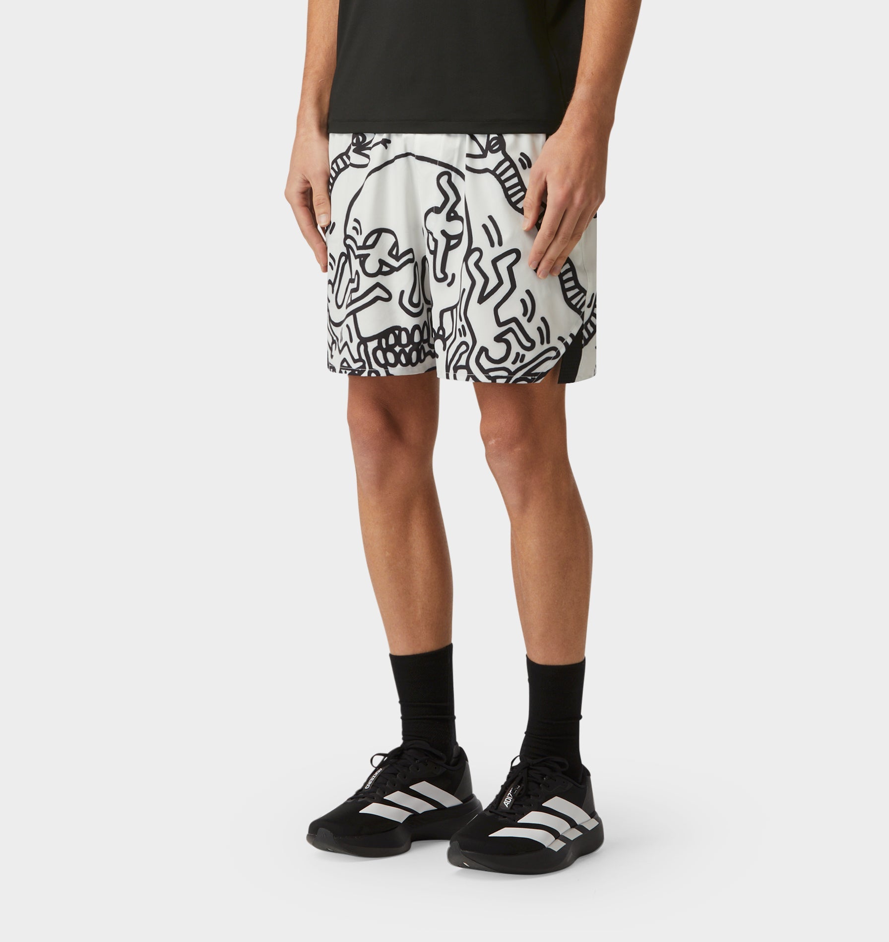 KH Chaos Active 5 Inch Short - Off White