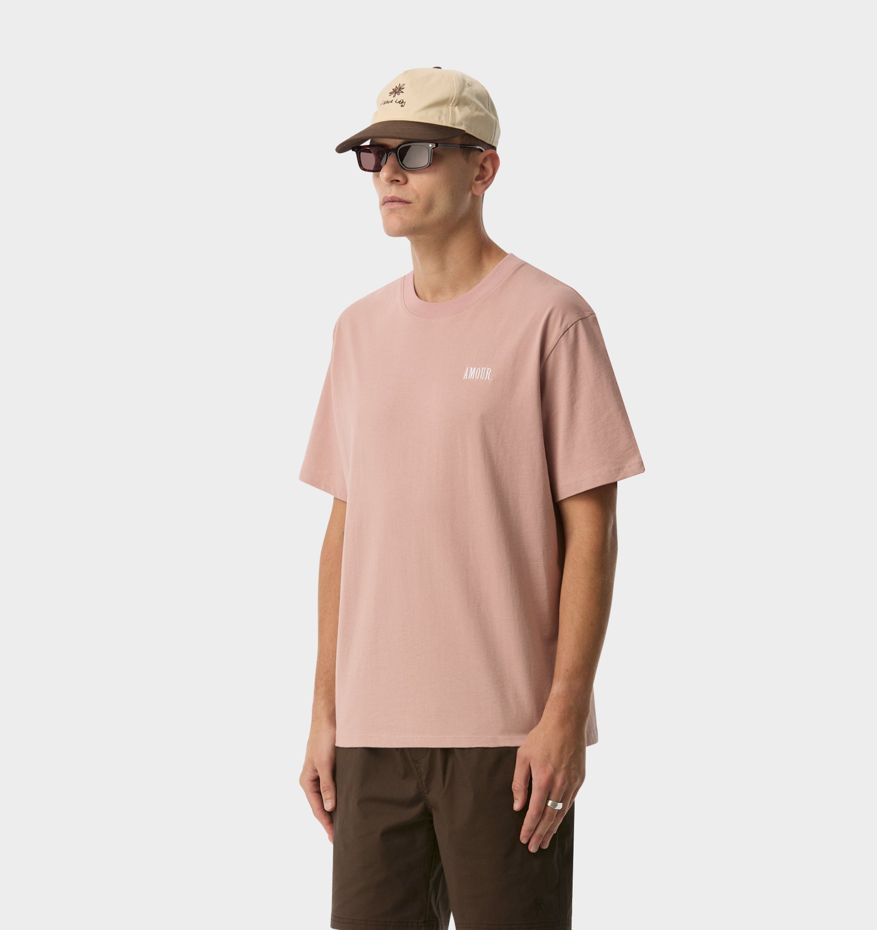 Amour Uniform Tee - Dusky Pink