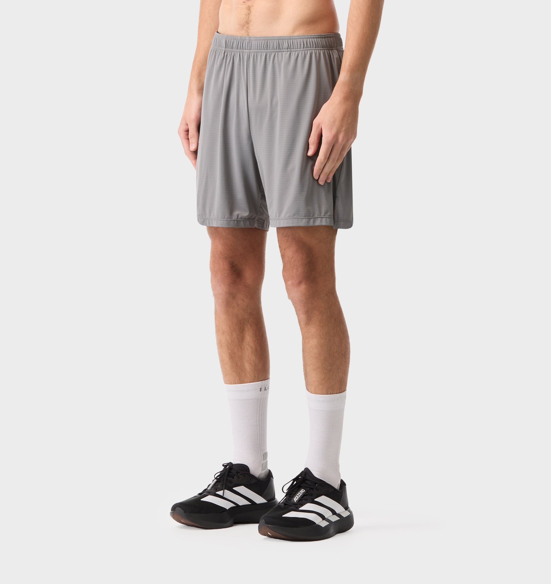 Performance Mesh 2 in 1 Short - Grey