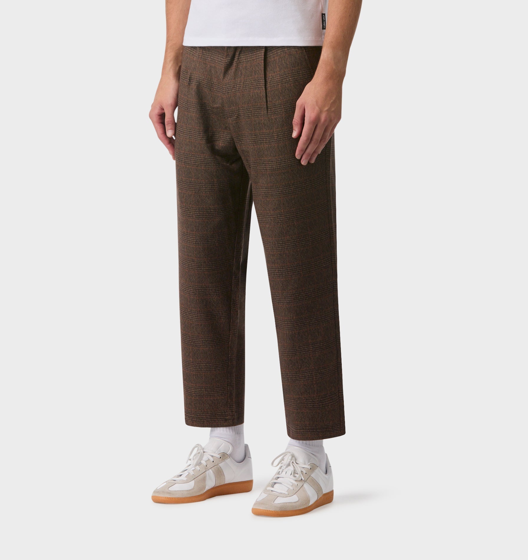 Kobe Pant - Brown Check