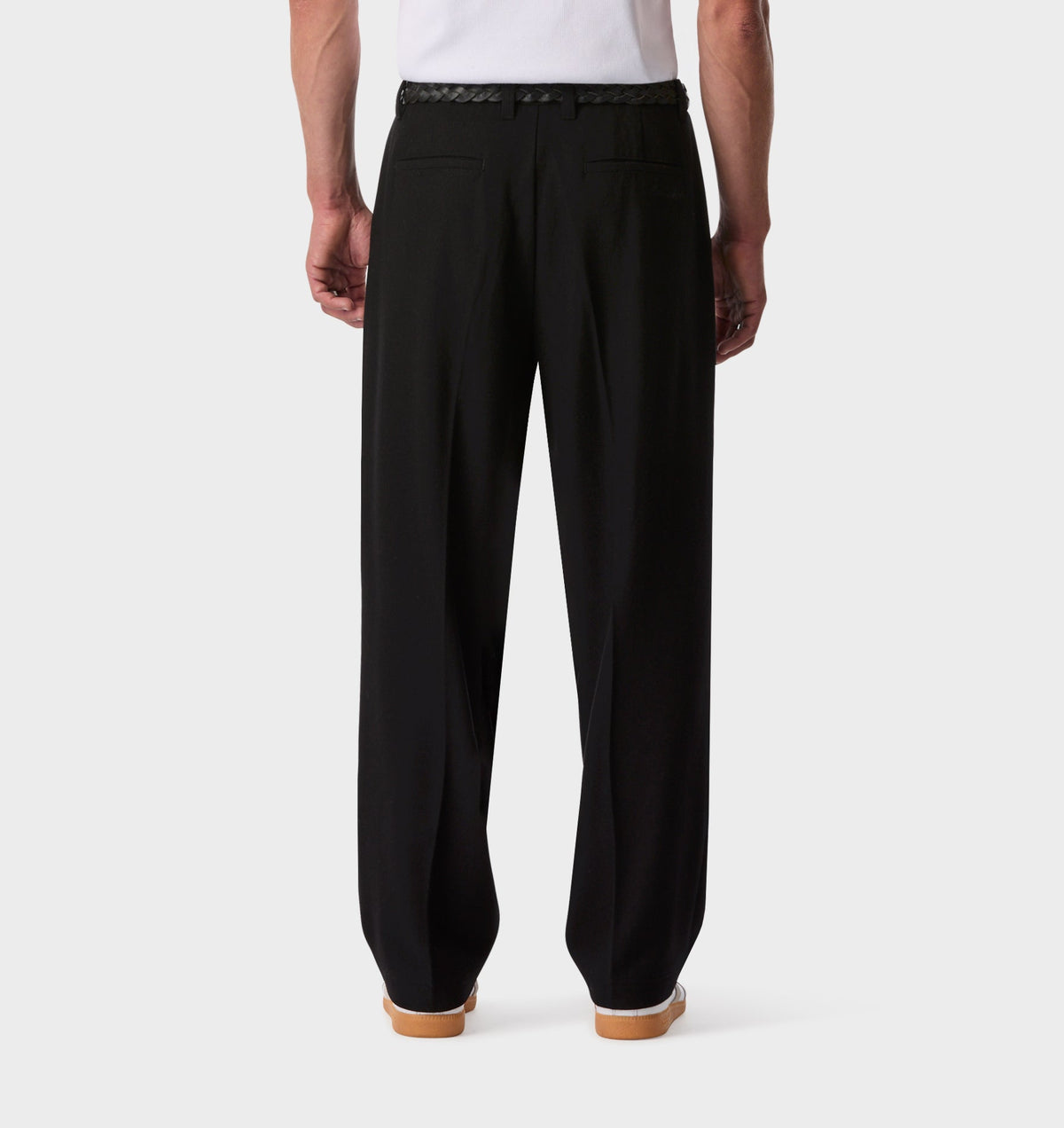 Winston Pant - Black Wool