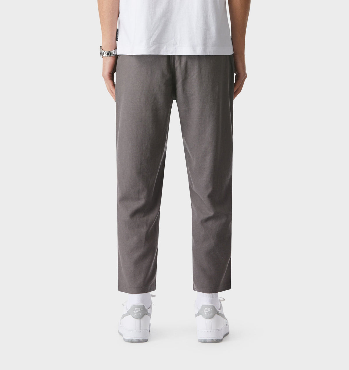 Fitch Cropped Pant - Mushroom